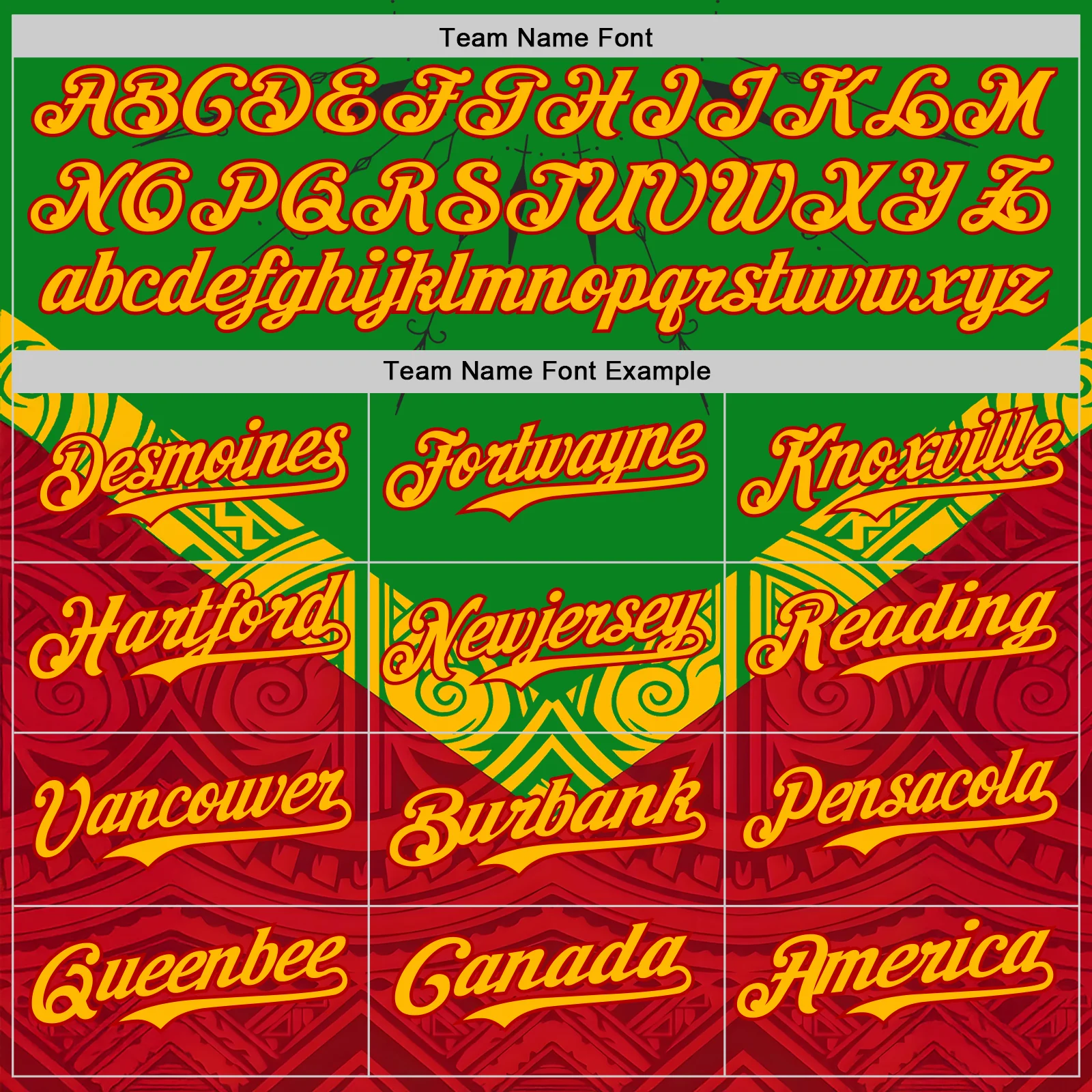 Custom Grass Green Gold Red-Black Black History Month Africa Tribal Authentic Baseball Jersey - Image 4