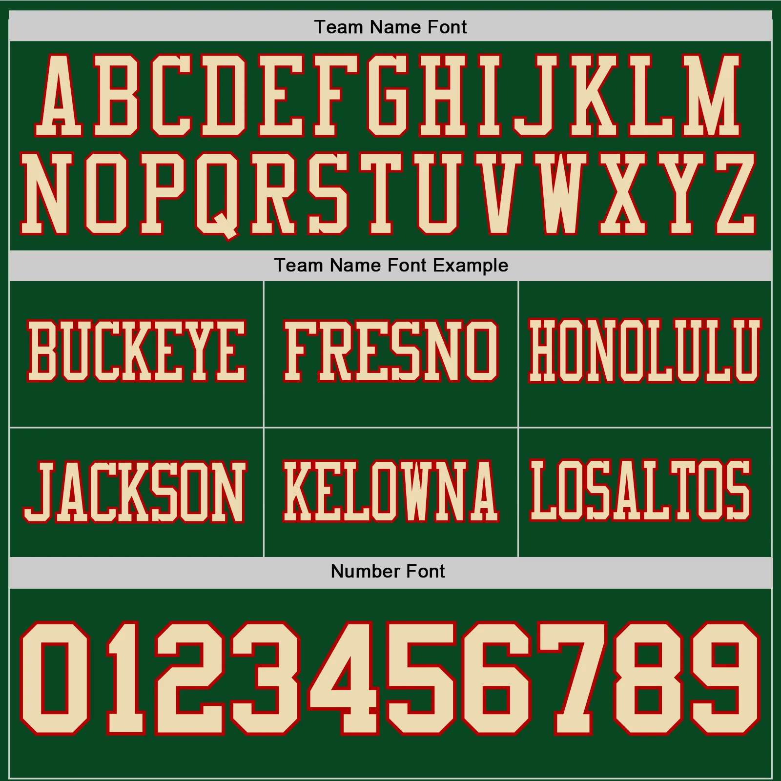 Custom Green Cream-Red Authentic Football Jersey - Image 4