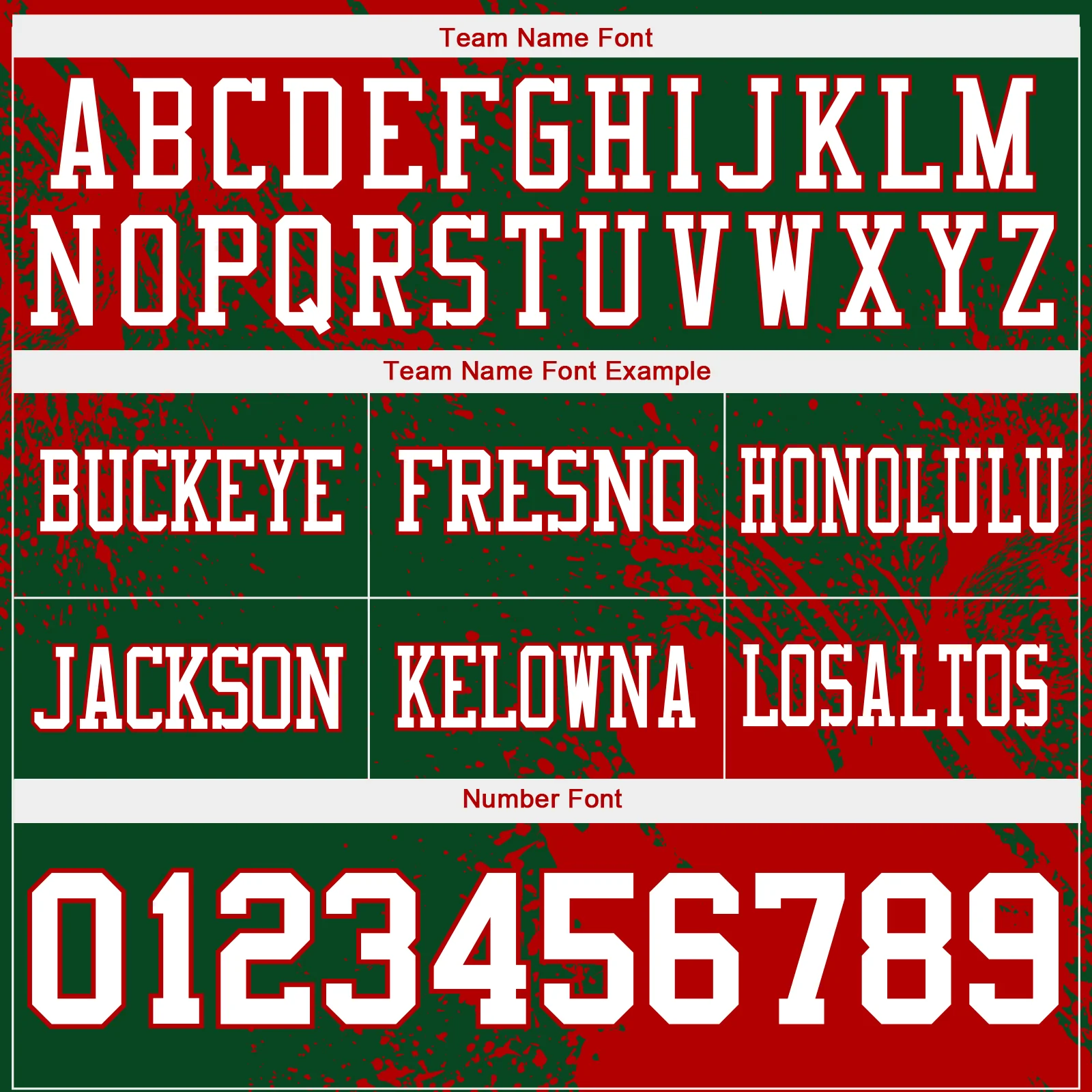Custom Green White-Red 3D Pattern Abstract Brush Stroke Authentic Football Jersey - Image 3