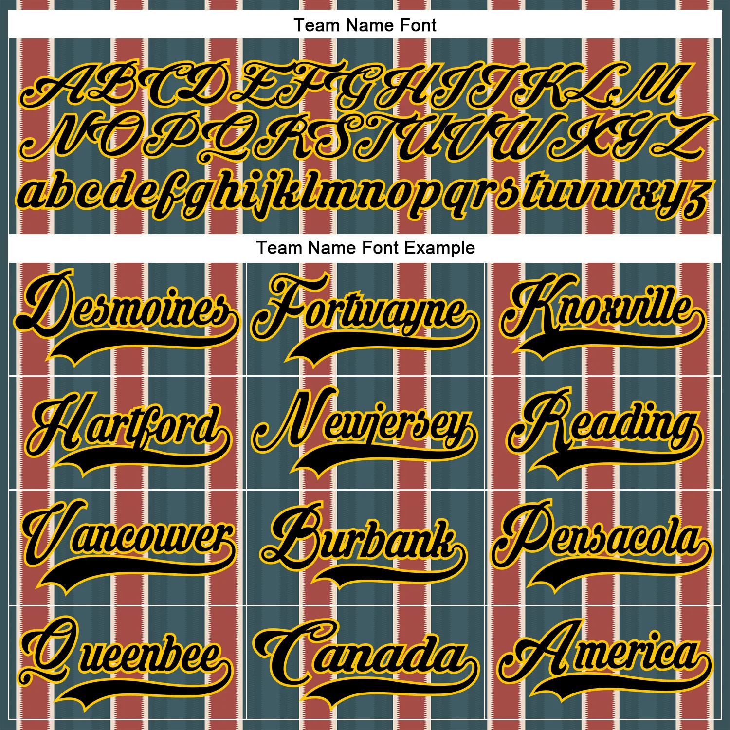 Custom Green Black Red Yellow-White Stripe Hockey Lace Neck Jersey - Image 6