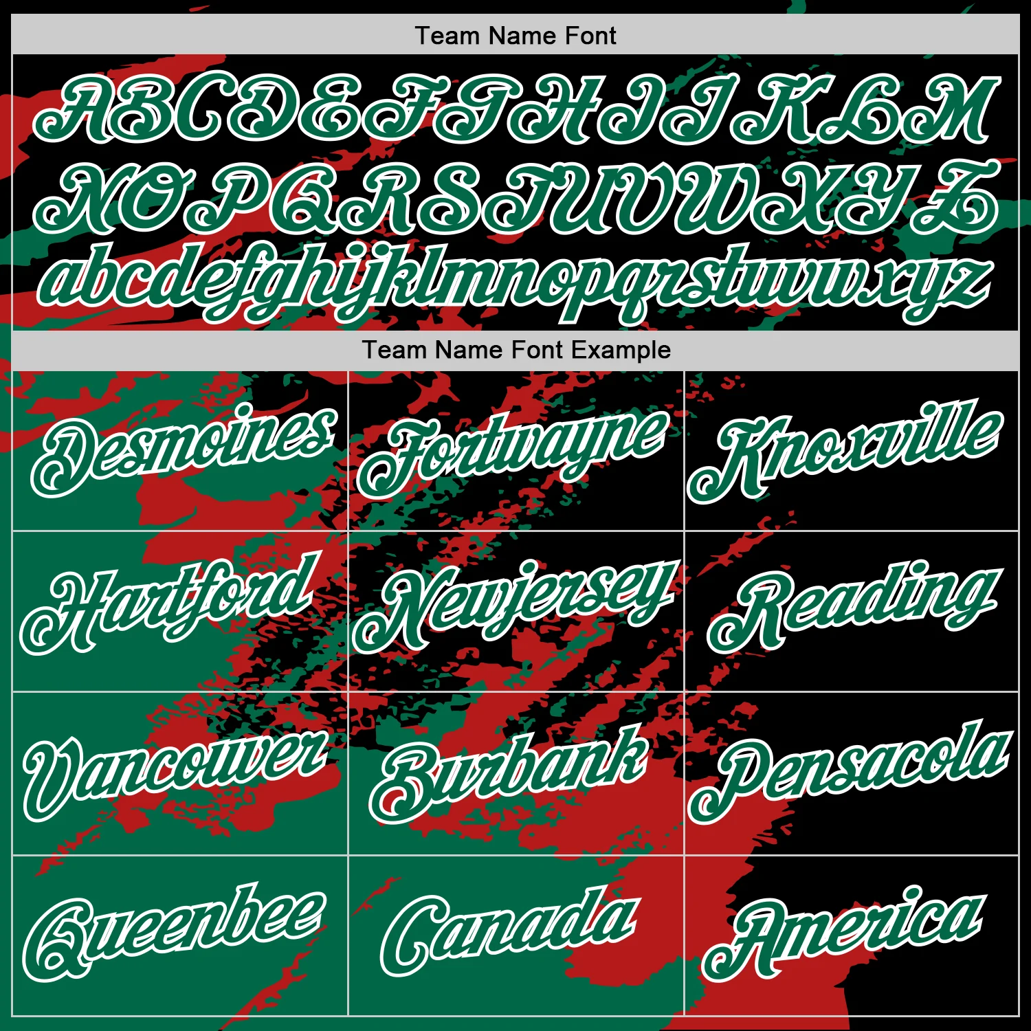 Custom Stitched Black Kelly Green Red-White 3D Pattern Design Abstract Fragment Art Splash Sports Pullover Sweatshirt Hoodie - Image 3