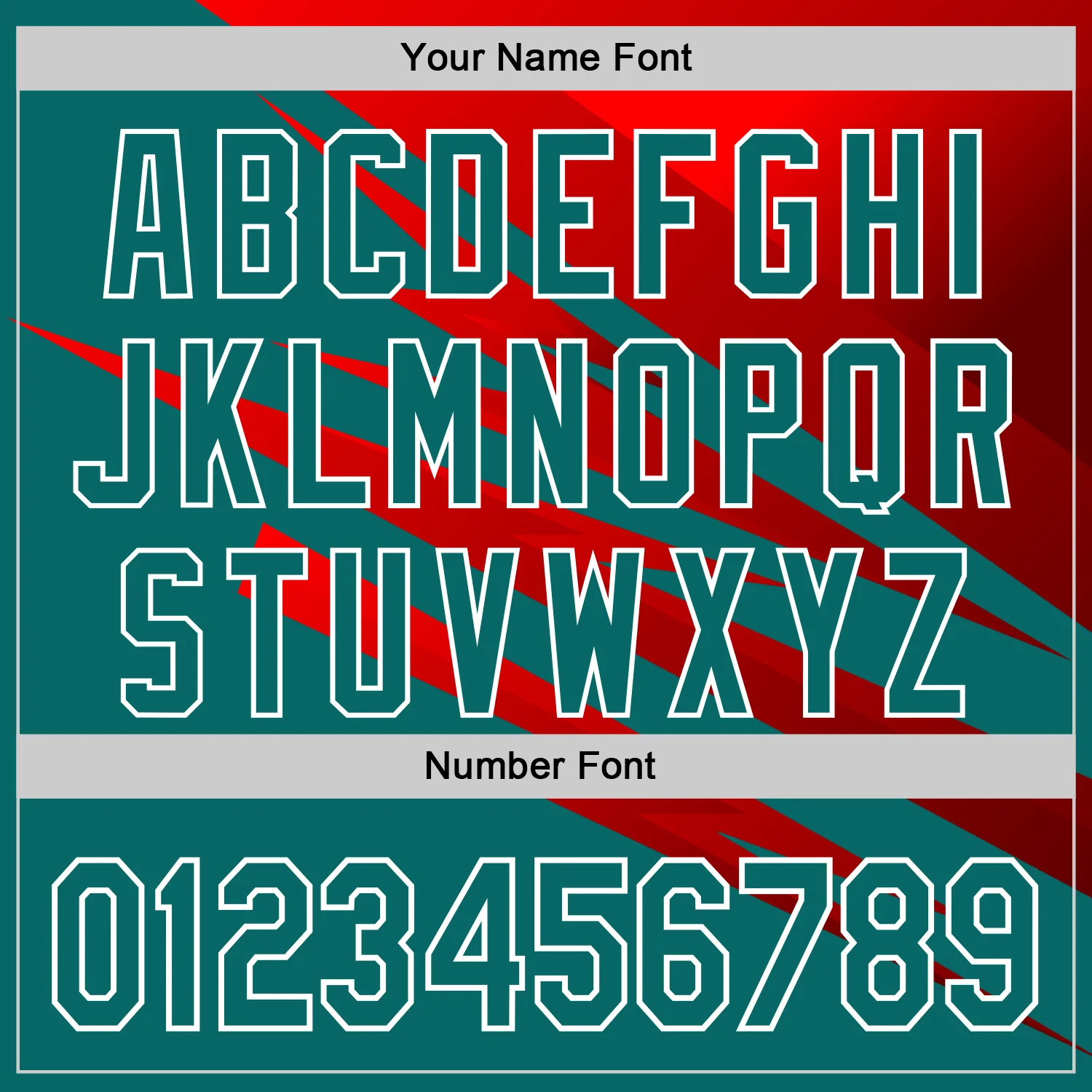 Custom Stitched Teal Red-White 3D Pattern Design Line Sports Pullover Sweatshirt Hoodie - Image 4