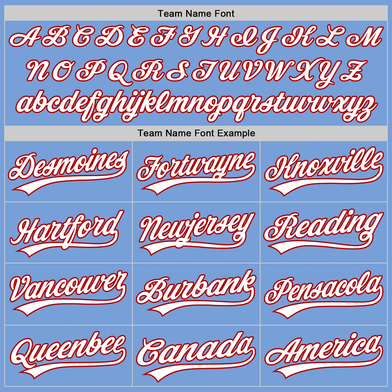 Custom Stitched Light Blue White-Red Baseball Pullover Sweatshirt Hoodie - Image 3