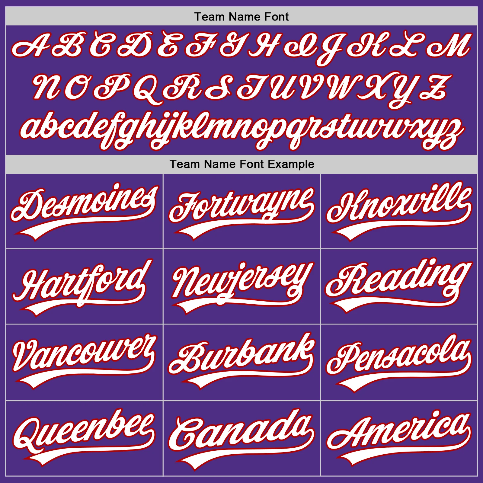 Custom Stitched Purple White-Red Baseball Pullover Sweatshirt Hoodie - Image 3