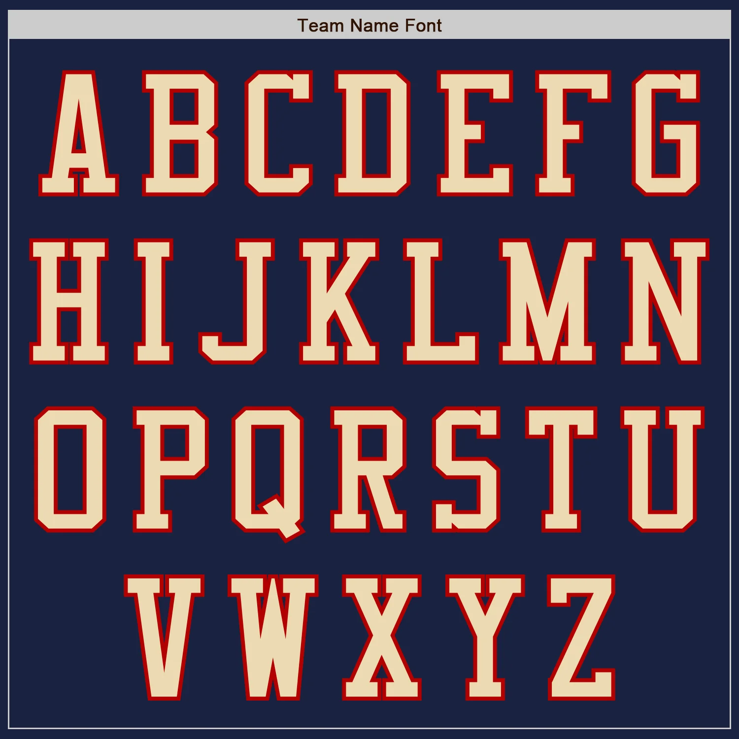 Custom Navy Cream-Red Authentic Baseball Jersey - Image 7
