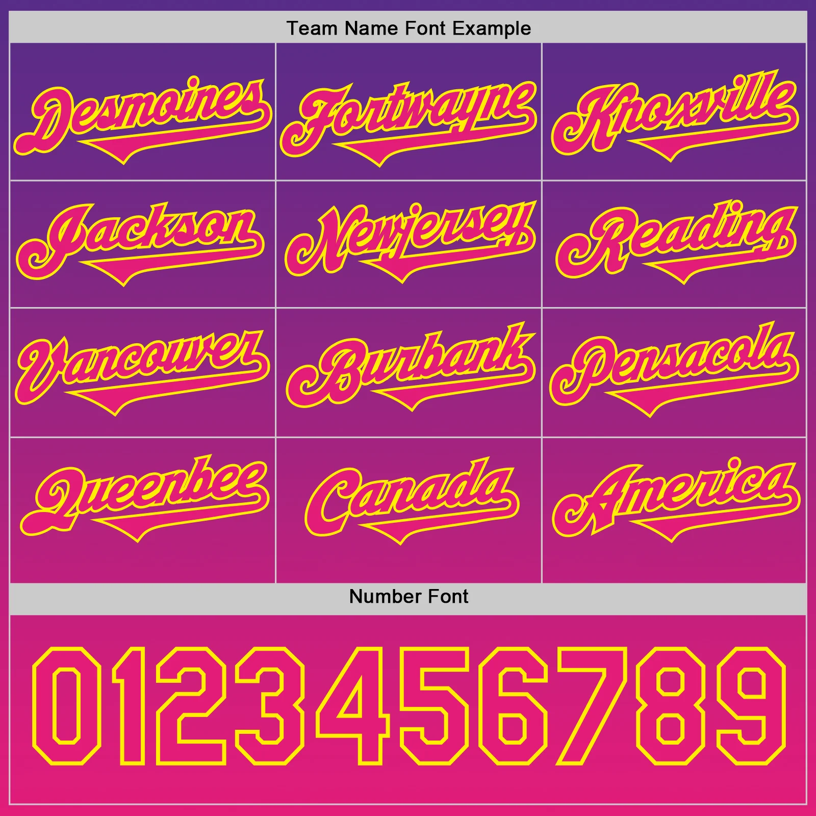 Custom Purple Hot Pink Red-Light Yellow 3D Geo Law Demon King Deities Authentic Baseball Jersey - Image 5