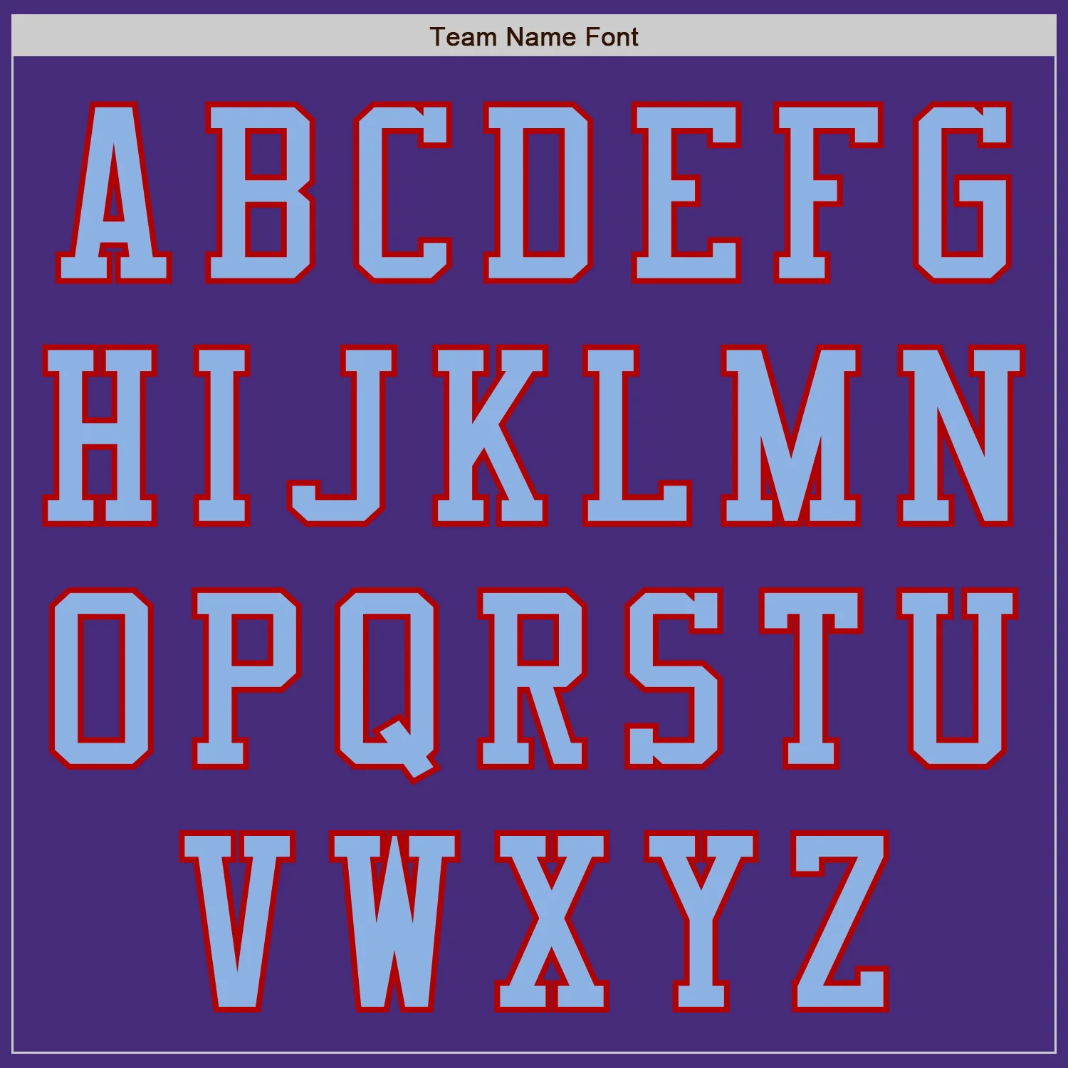 Custom Purple Light Blue-Red Authentic Baseball Jersey - Image 7