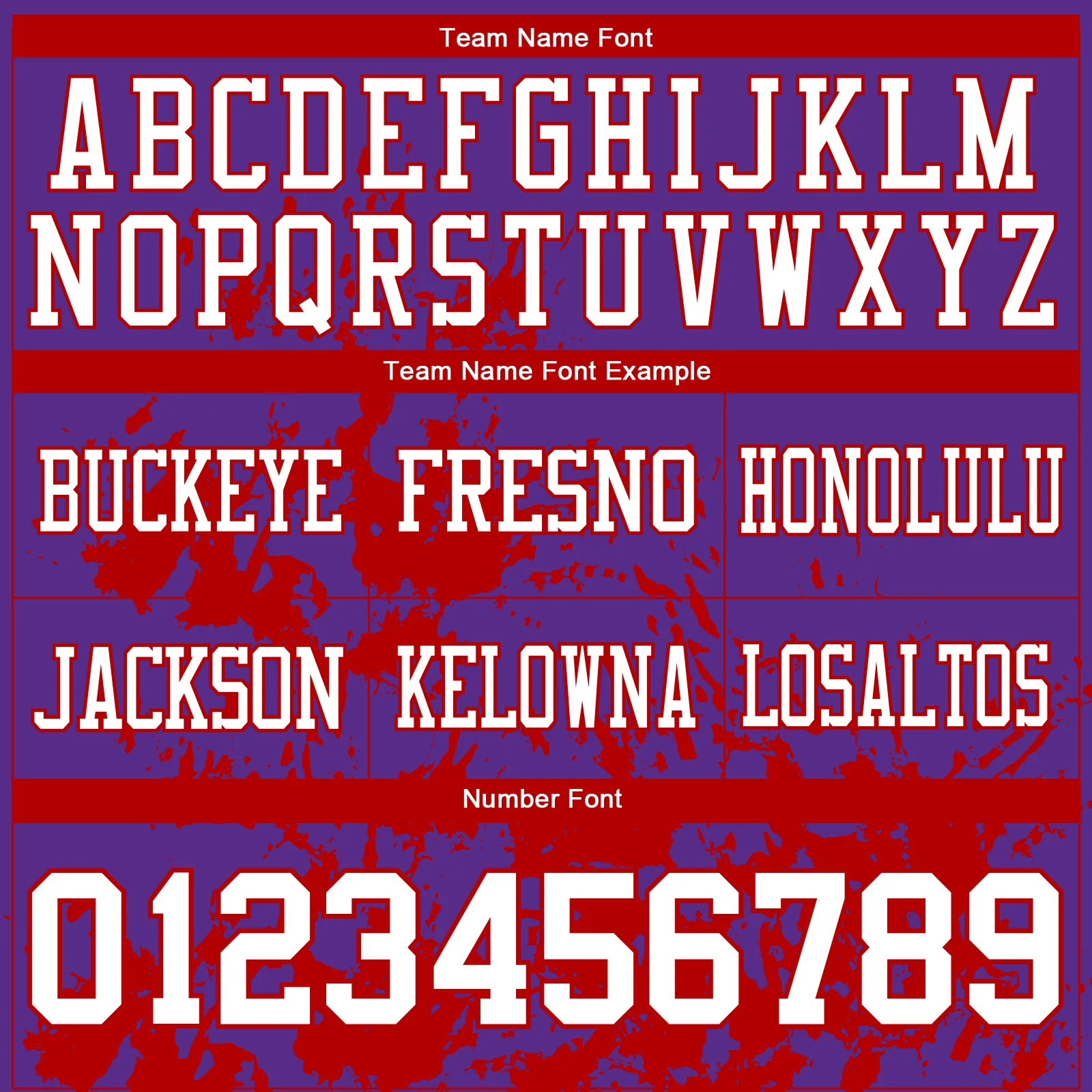 Custom Purple White-Red 3D Pattern Splash Authentic Football Jersey - Image 3