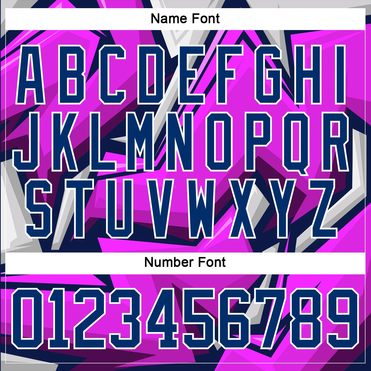 Custom Purple US Navy Blue Red-White Cyber Mecha E-sport Hockey Jersey - Image 7