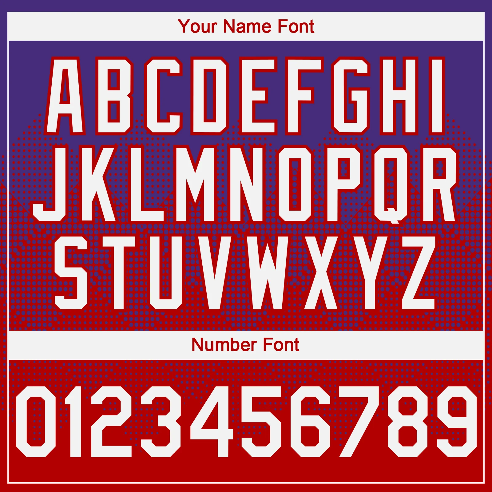 Custom Purple White-Red 3D Gradient Square Shape Authentic Baseball Jersey - Image 5