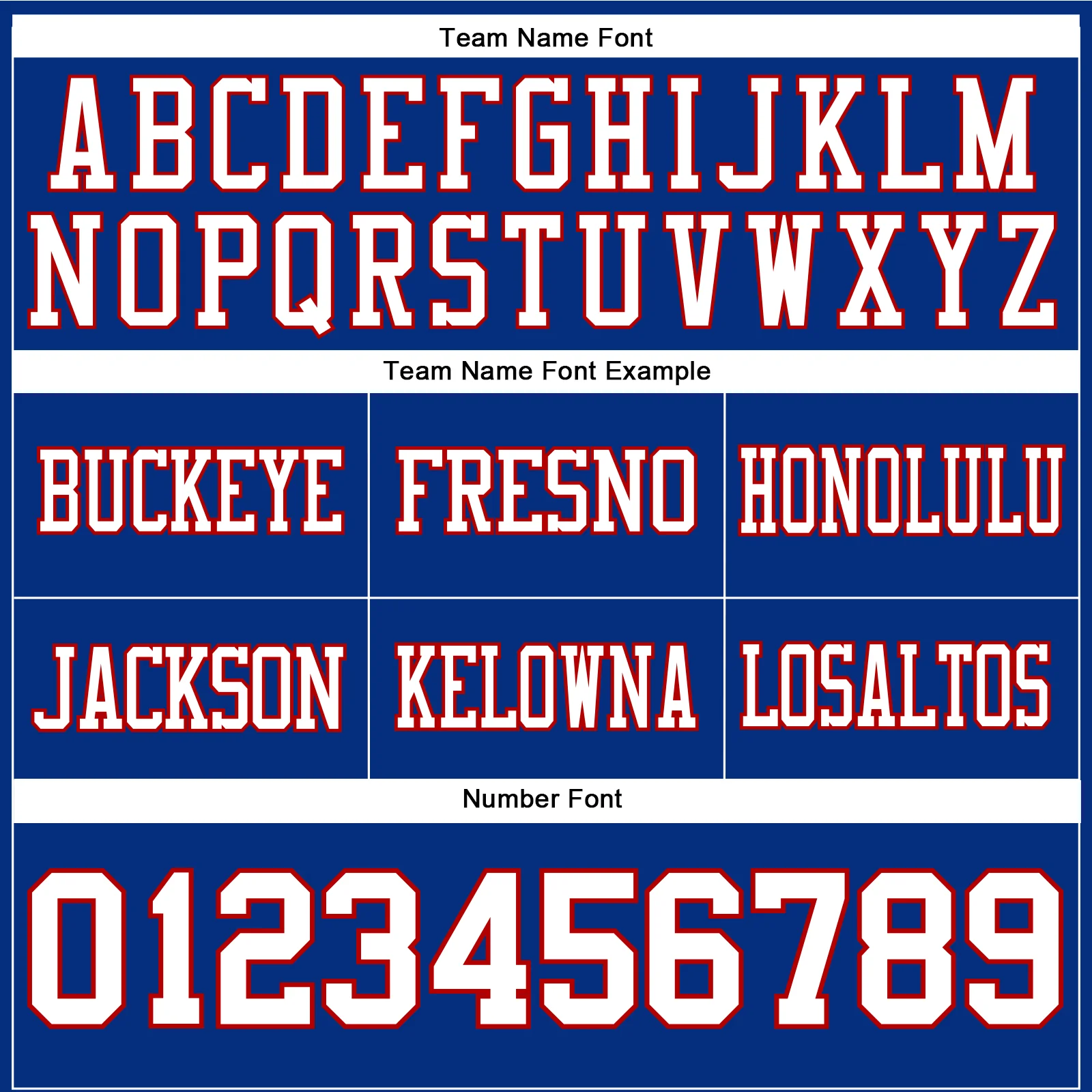 Custom Royal White-Red Authentic Football Jersey - Image 4