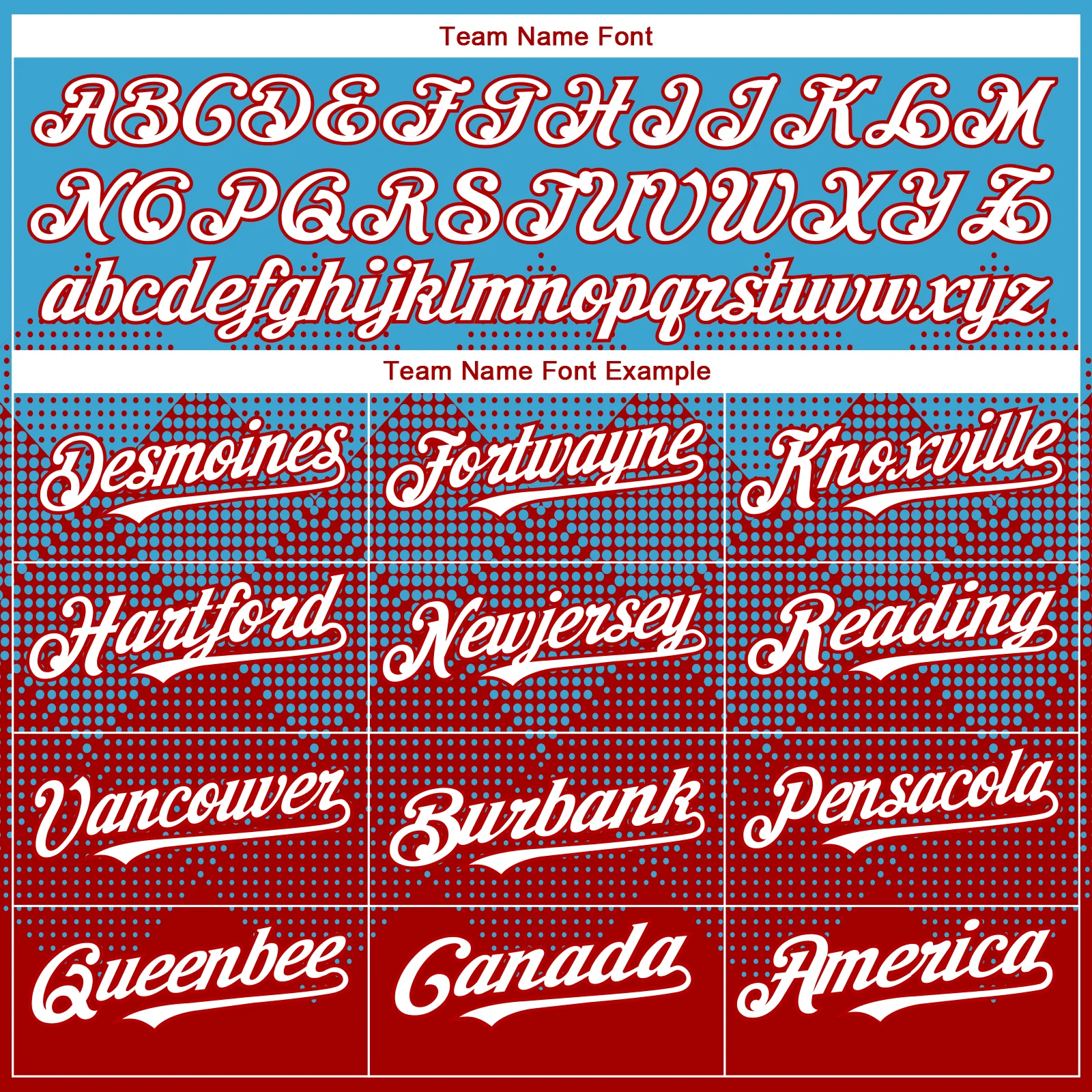 Custom Sky Blue White-Red 3D Gradient Square Shape Authentic Baseball Jersey - Image 4
