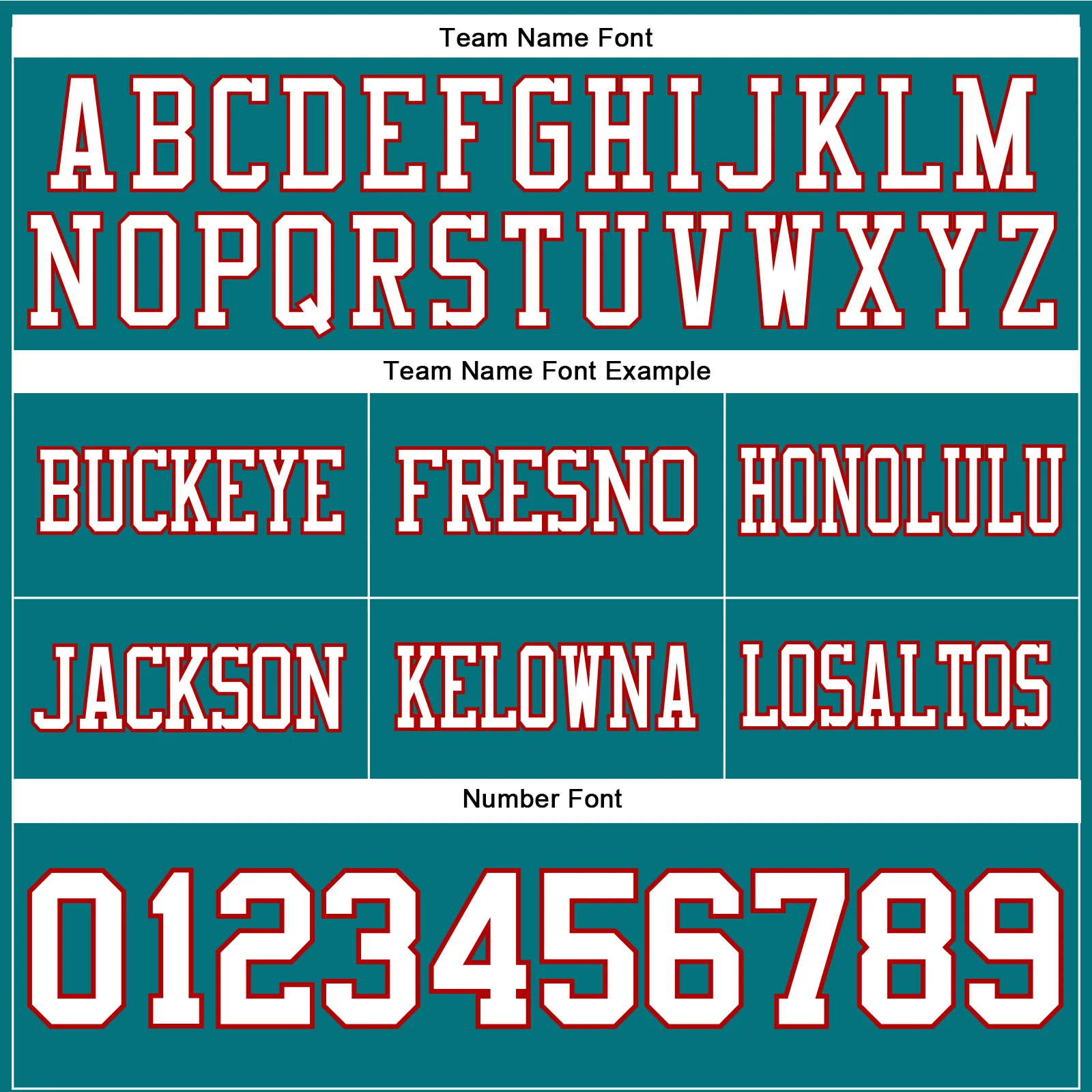 Custom Teal White-Red Authentic Football Jersey - Image 4