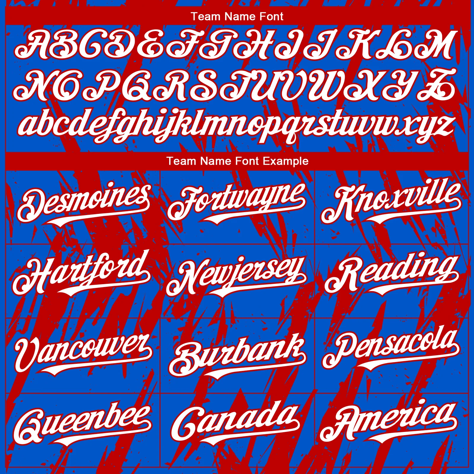 Custom Thunder Blue White-Red Splatter Torn Sharp Brush Stroke Authentic Baseball Jersey - Image 4