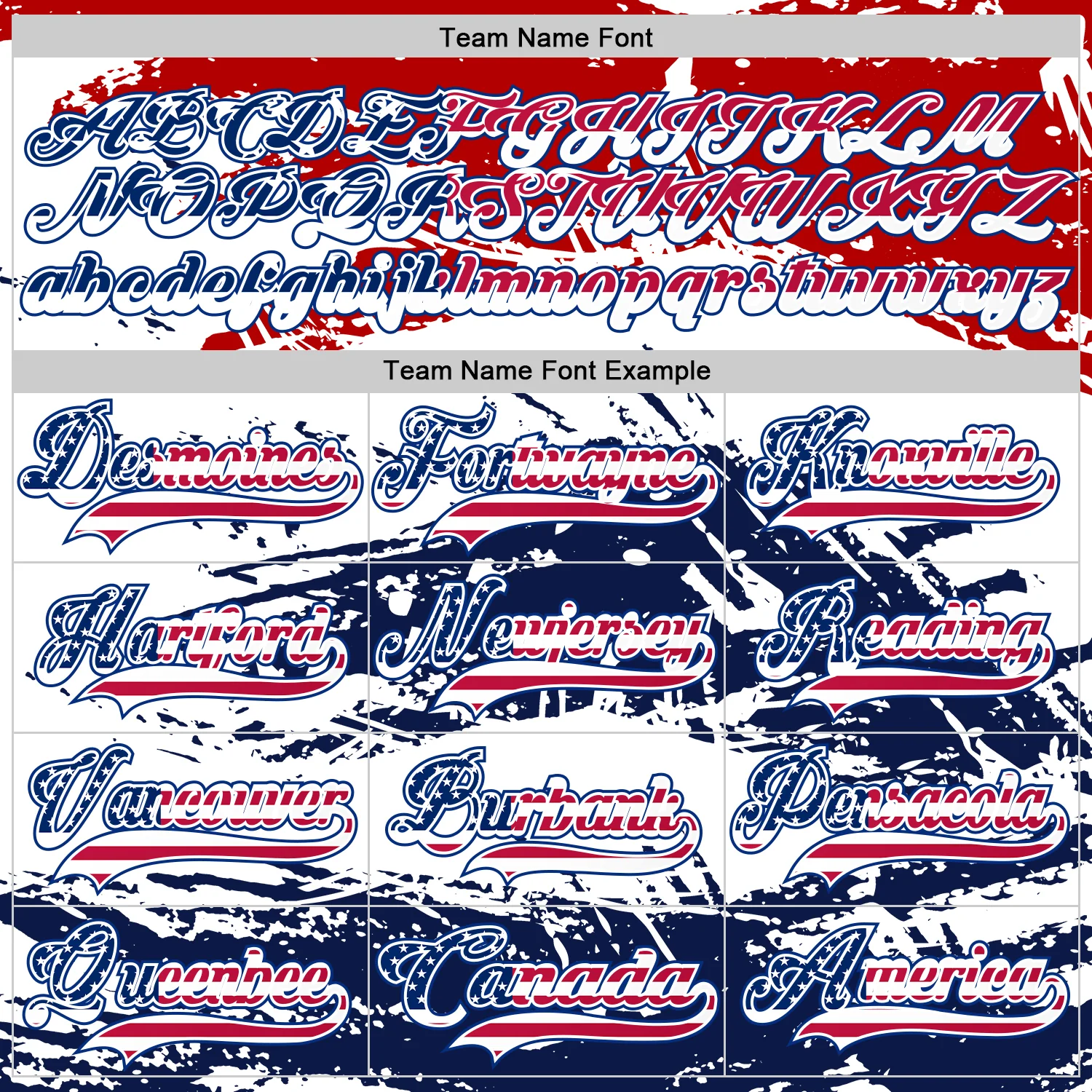 Custom White USA Flag Red-Royal Abstract Splatter Paint Hockey Lace Neck Jersey - Image 6