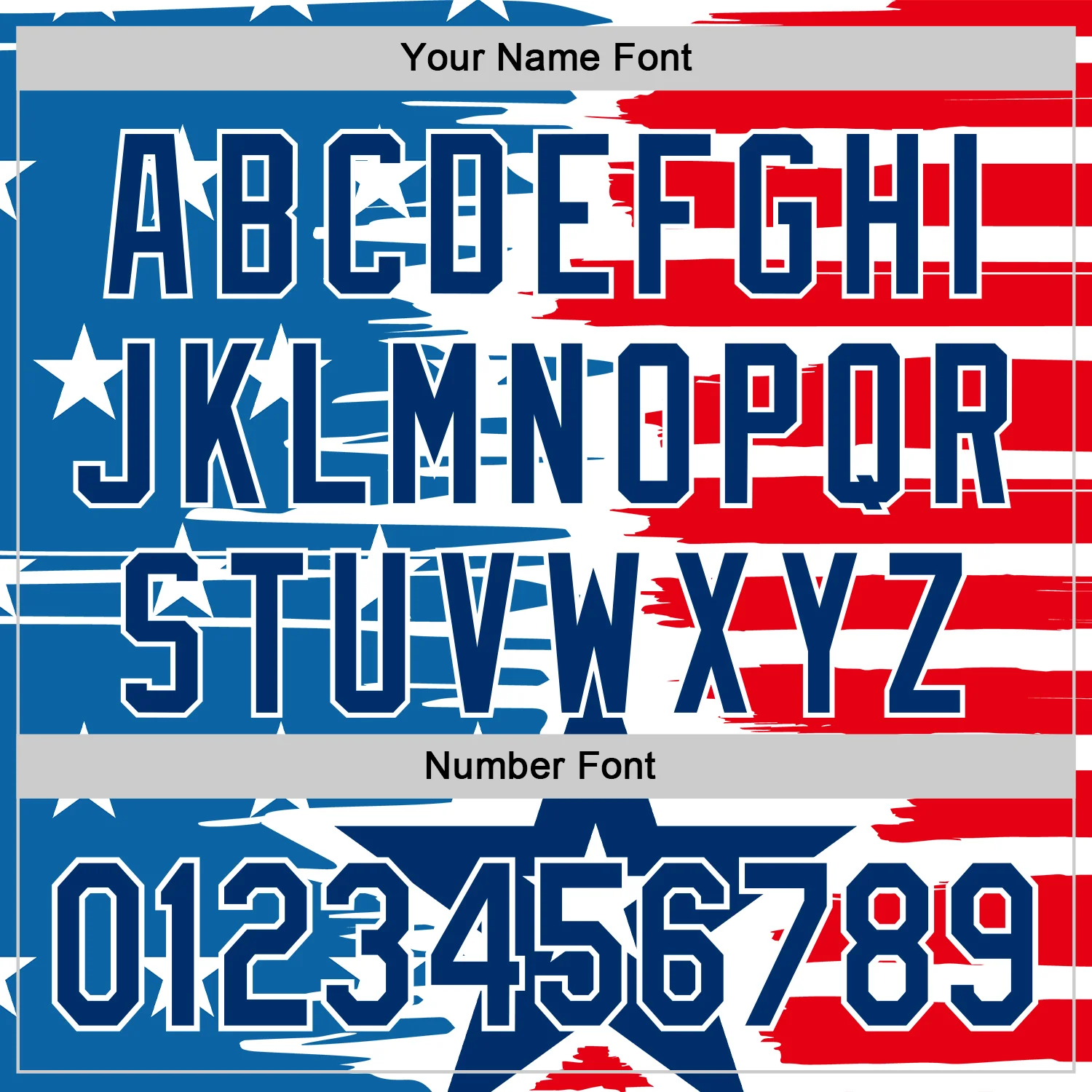 Custom White US Navy Blue-Red 3D Patriotic American Flag Authentic Baseball Jersey - Image 5