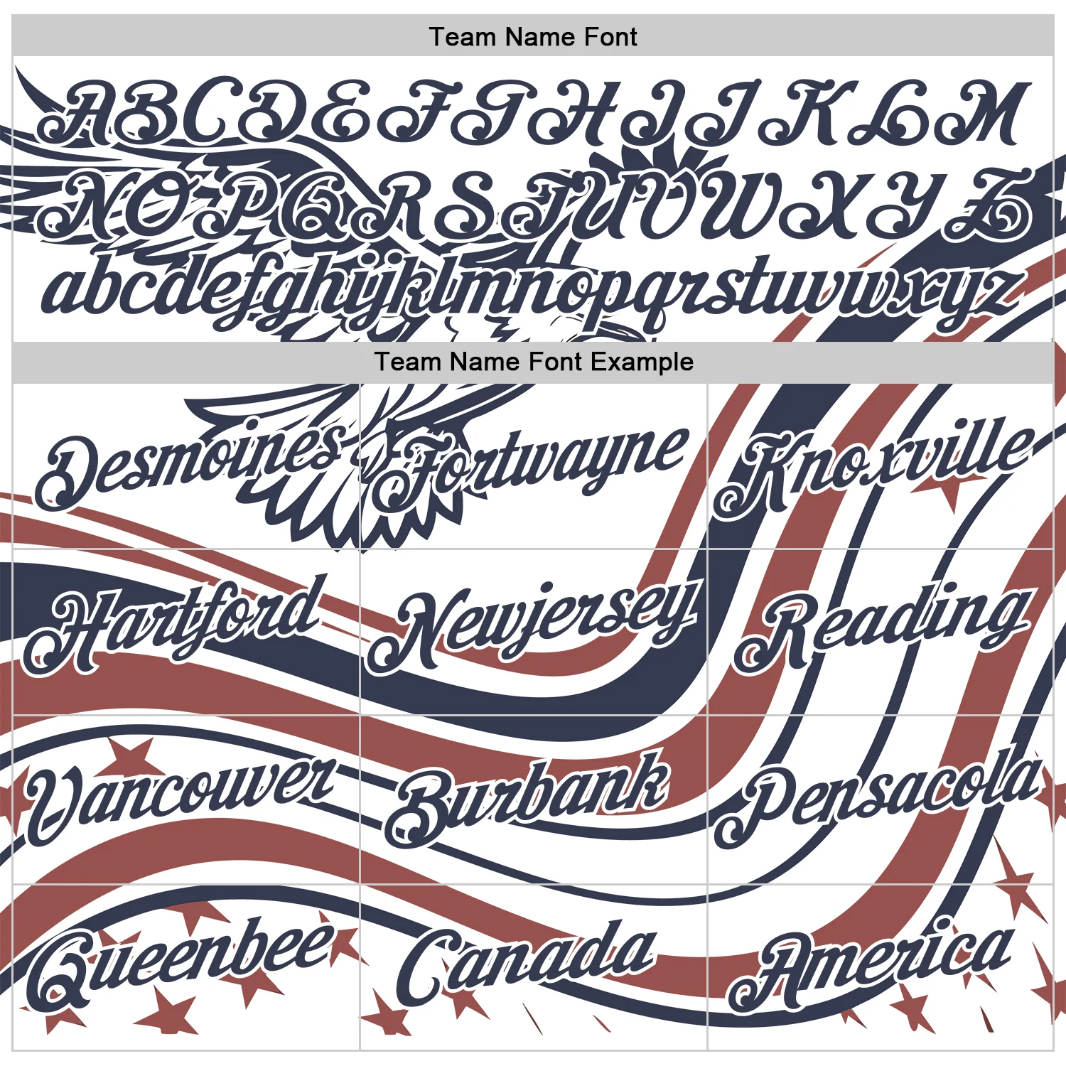 Custom White Blue-Red USA Eagle And Star Soccer Jersey Performance T-Shirt - Image 3