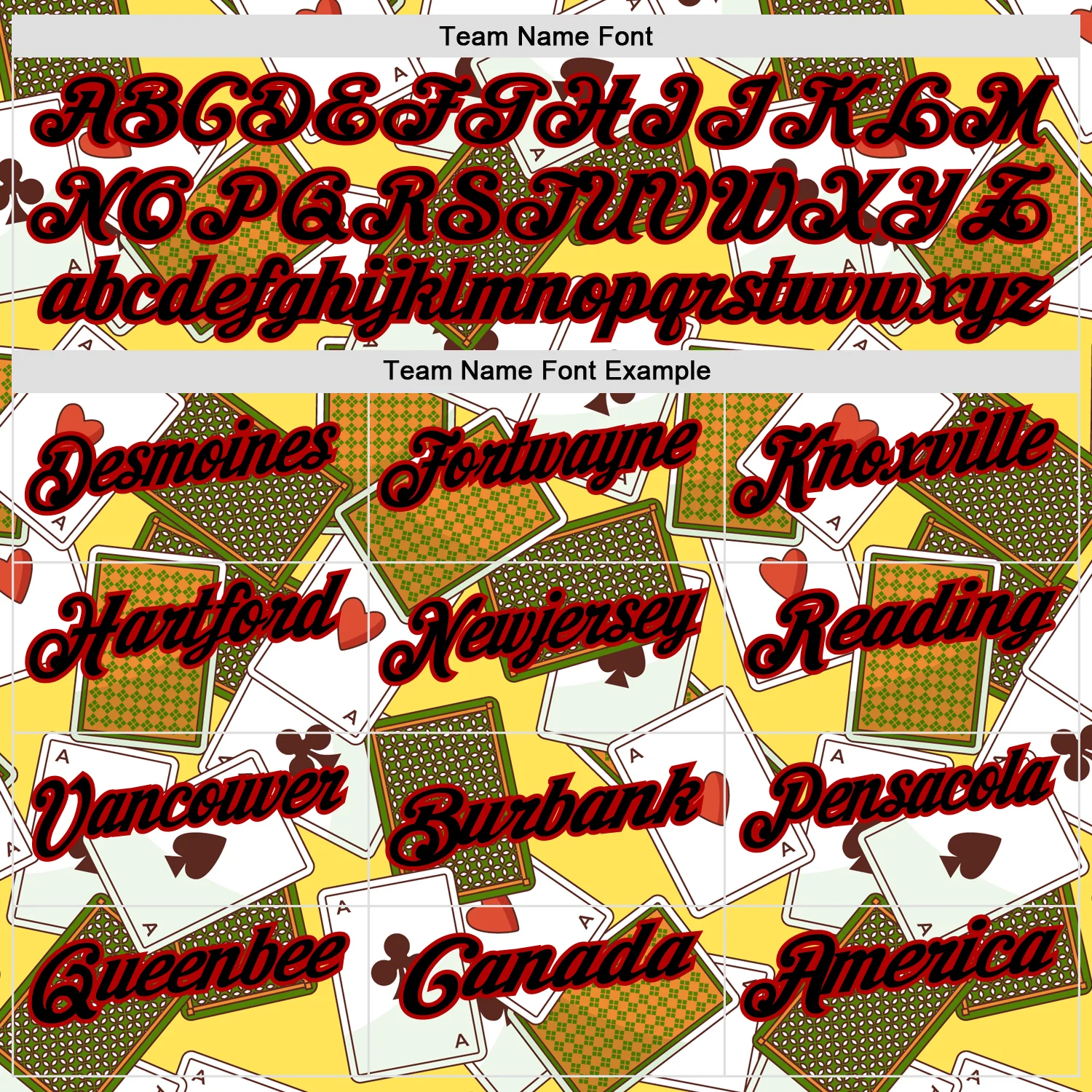 Custom Yellow Black-Red 3D Gambling Poker Performance Polo Shirt - Image 4