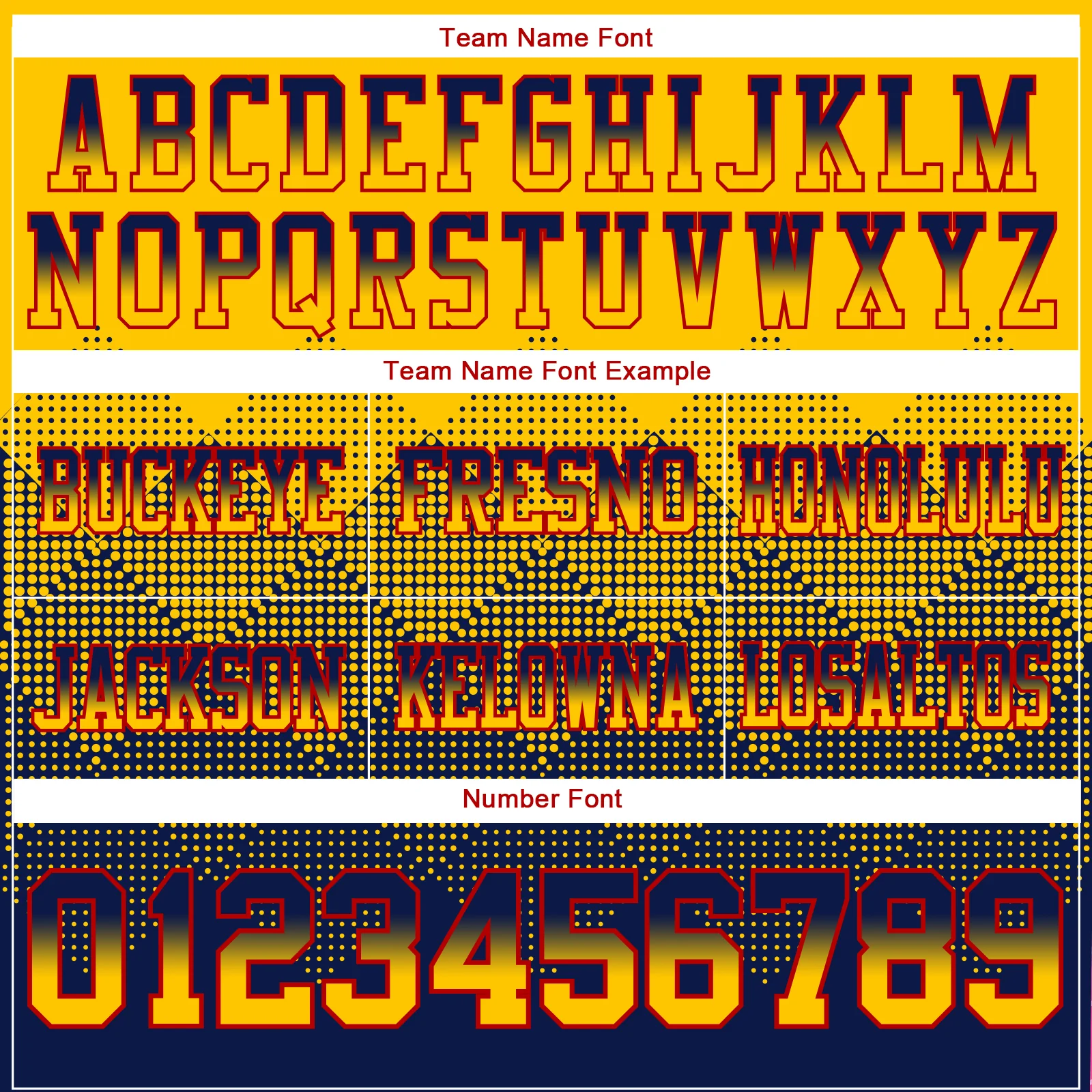 Custom Yellow Navy-Red Authentic Gradient Square Shape Flag Football Jersey - Image 3