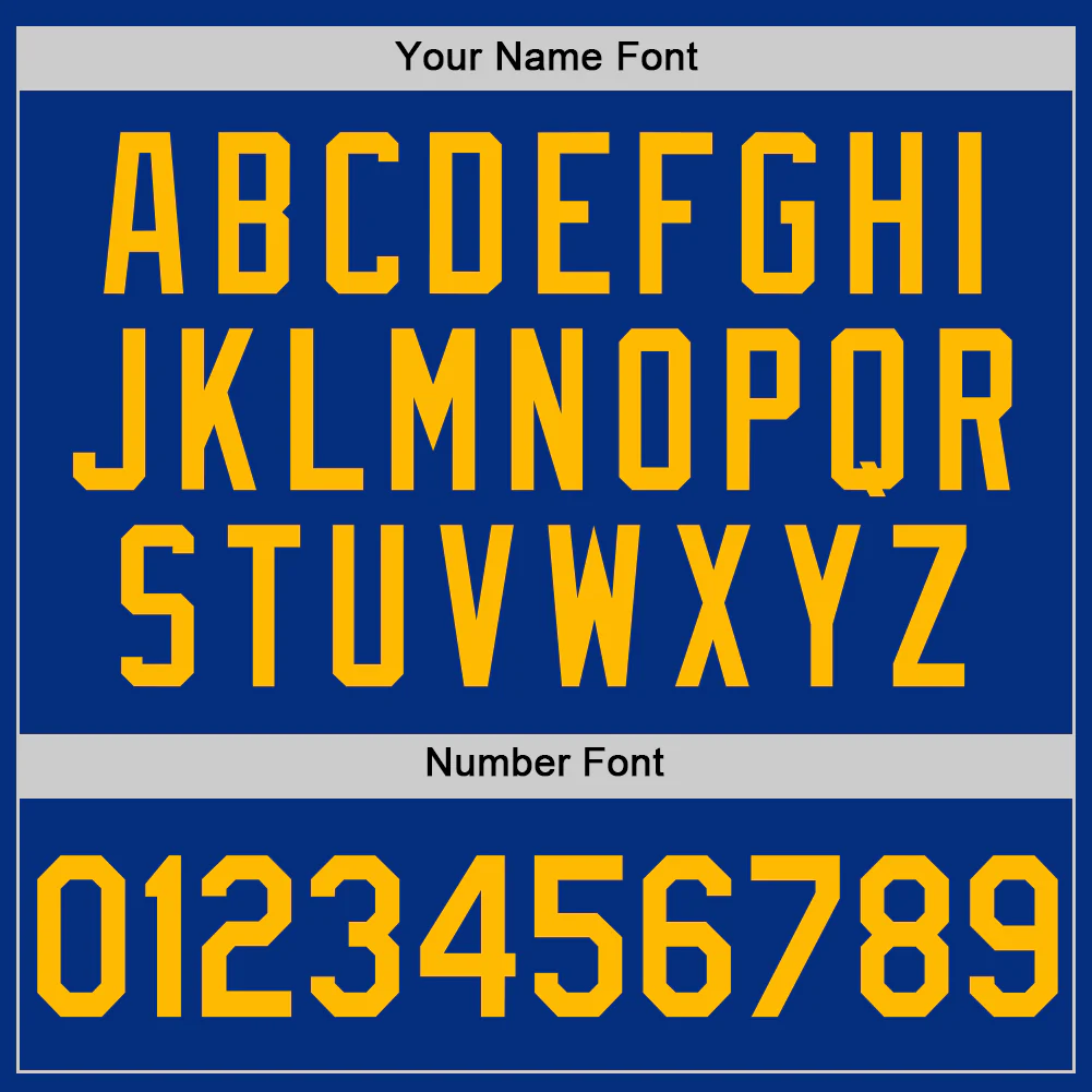 Custom Royal Gold Authentic Throwback Basketball Jersey - Image 4