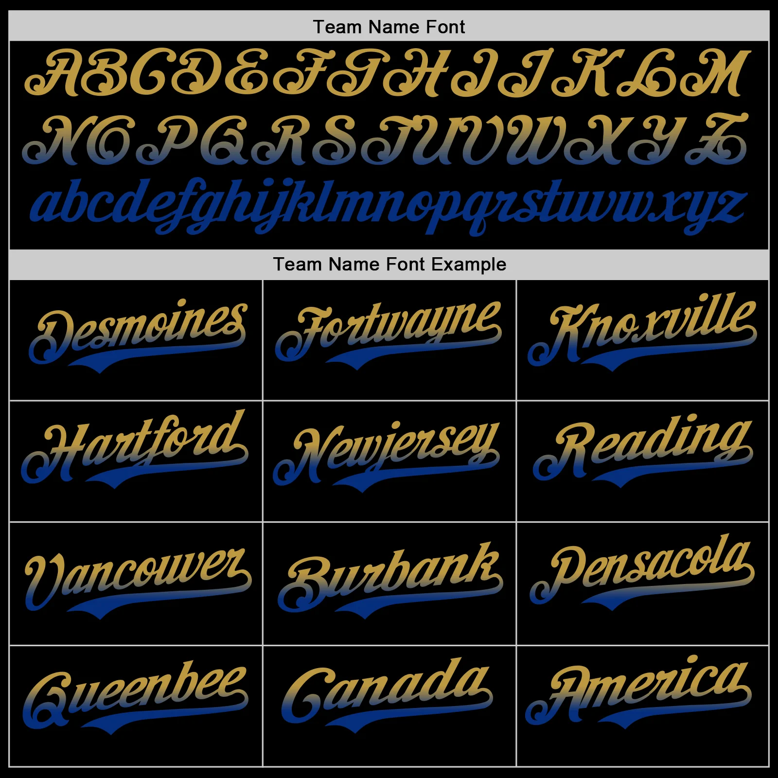Custom Black Old Gold-Royal Authentic Fade Fashion Baseball Jersey - Image 4
