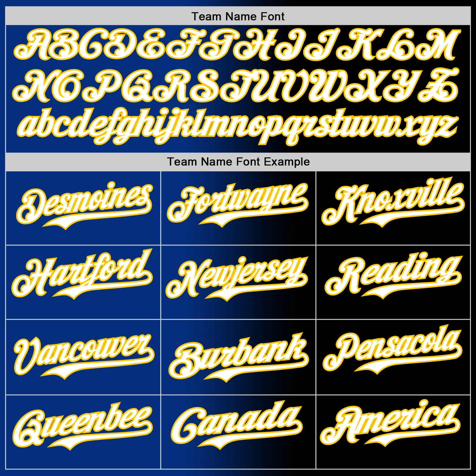 Custom Black White Royal-Yellow Authentic Gradient Fashion Baseball Jersey - Image 4