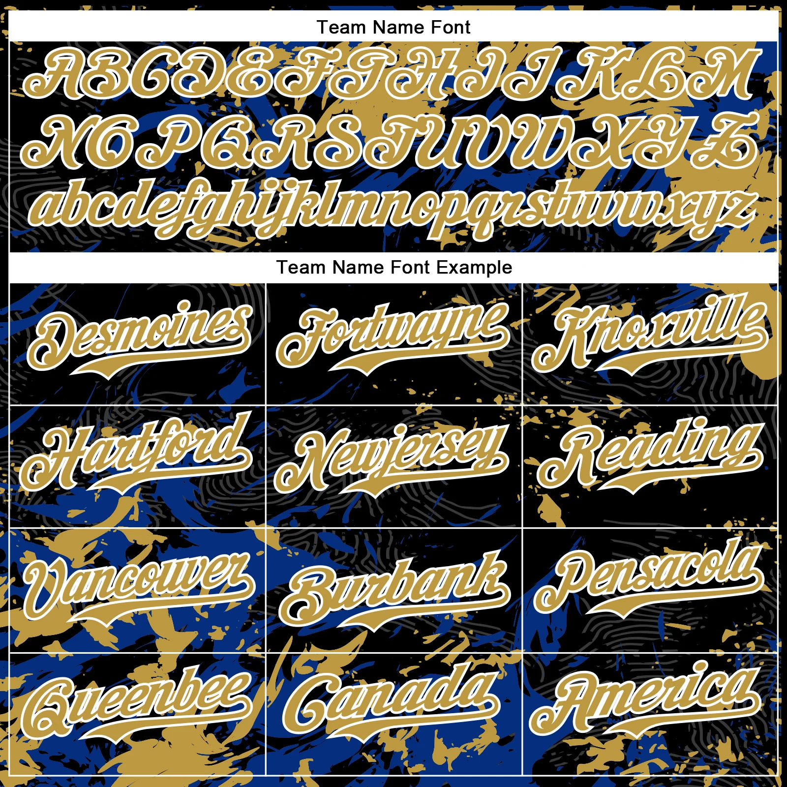Custom Black Old Gold Royal-White Splash Bomber Full-Snap Varsity Letterman Hoodie Jacket - Image 5