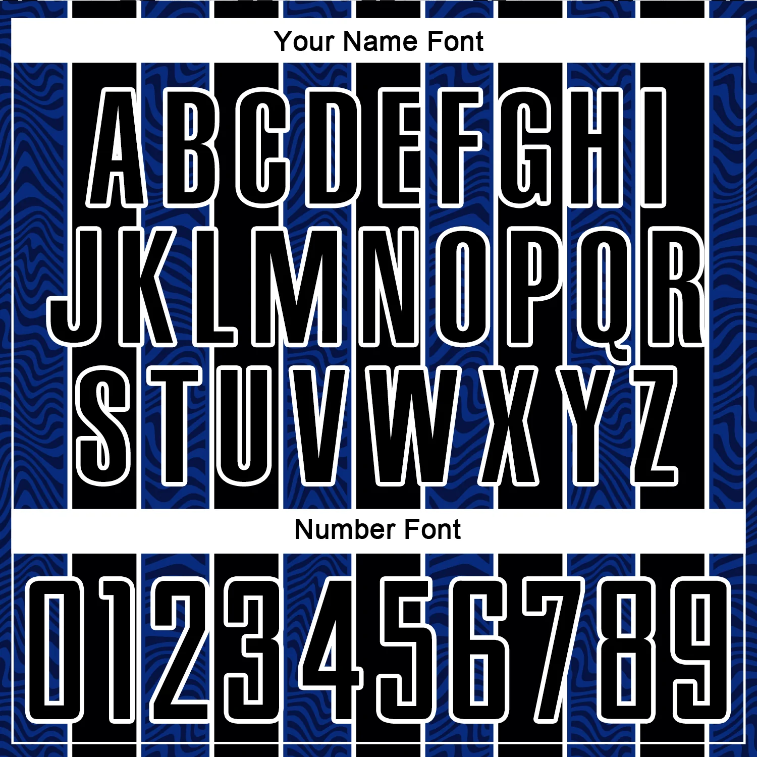 Custom Black Royal-White Line Sublimation Soccer Uniform Jersey - Image 6