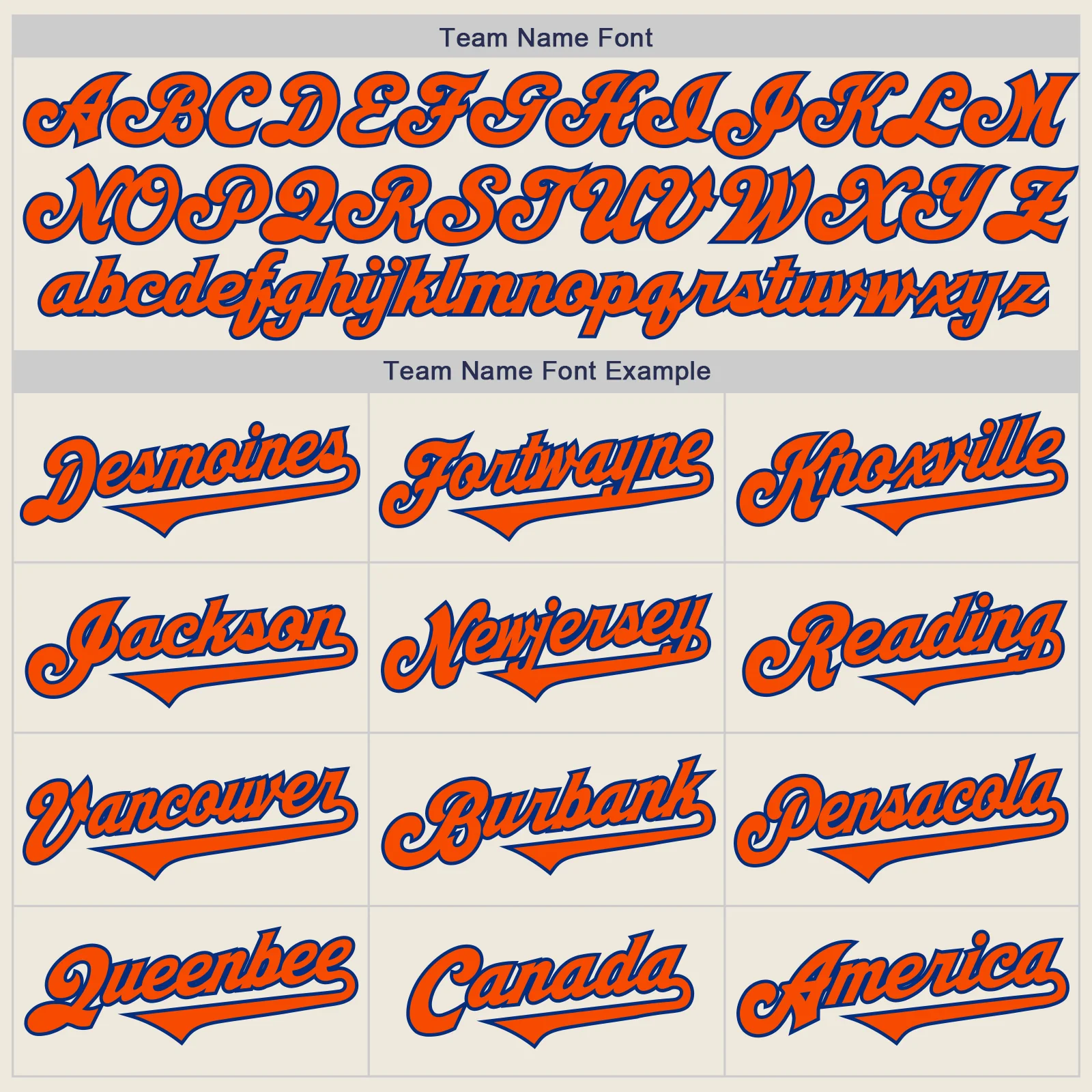 Custom Cream Orange-Royal Authentic Two Tone Baseball Jersey - Image 4