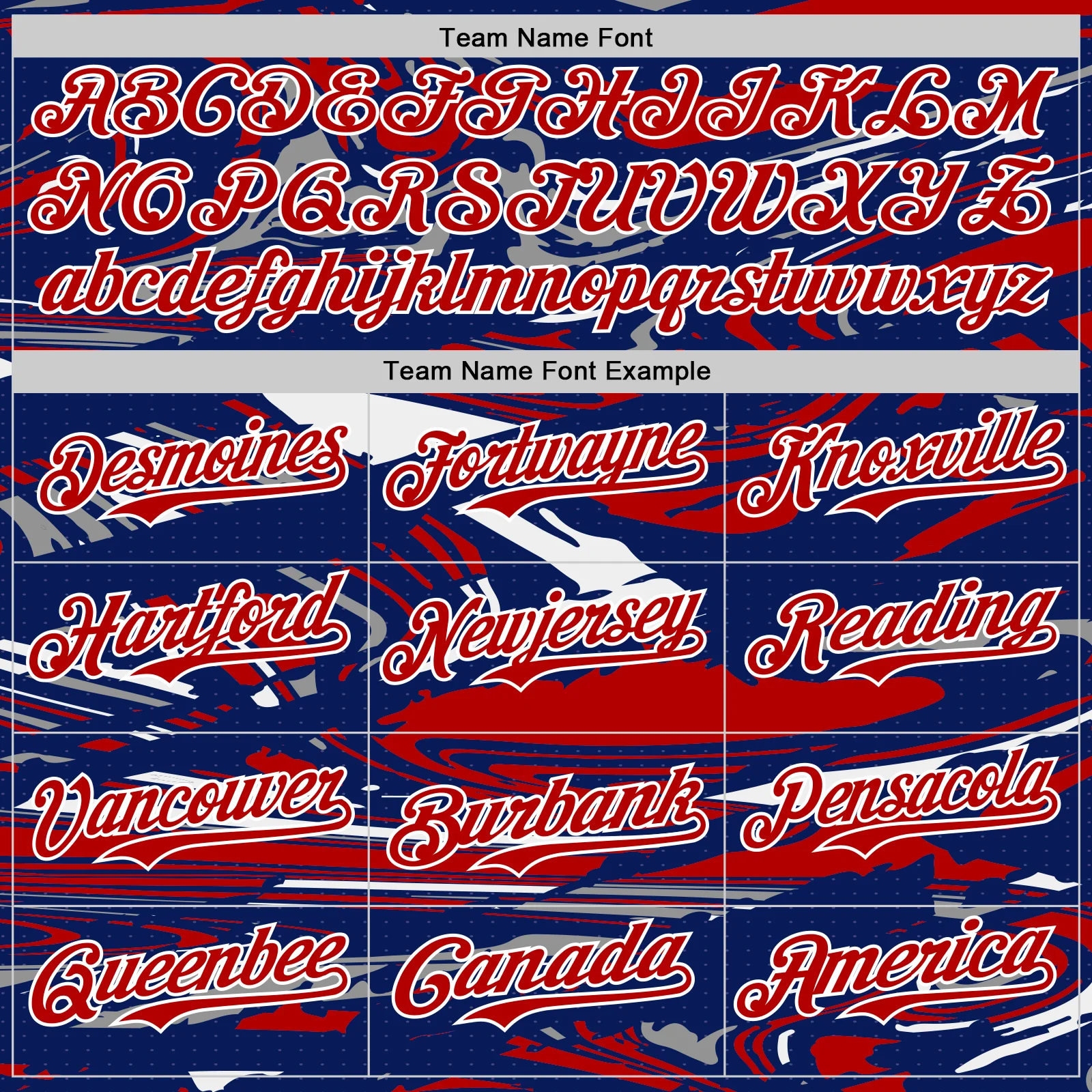 Custom Figure Red Royal-White Fluid Pattern Bomber Full-Snap Varsity Letterman Hoodie Jacket - Image 5