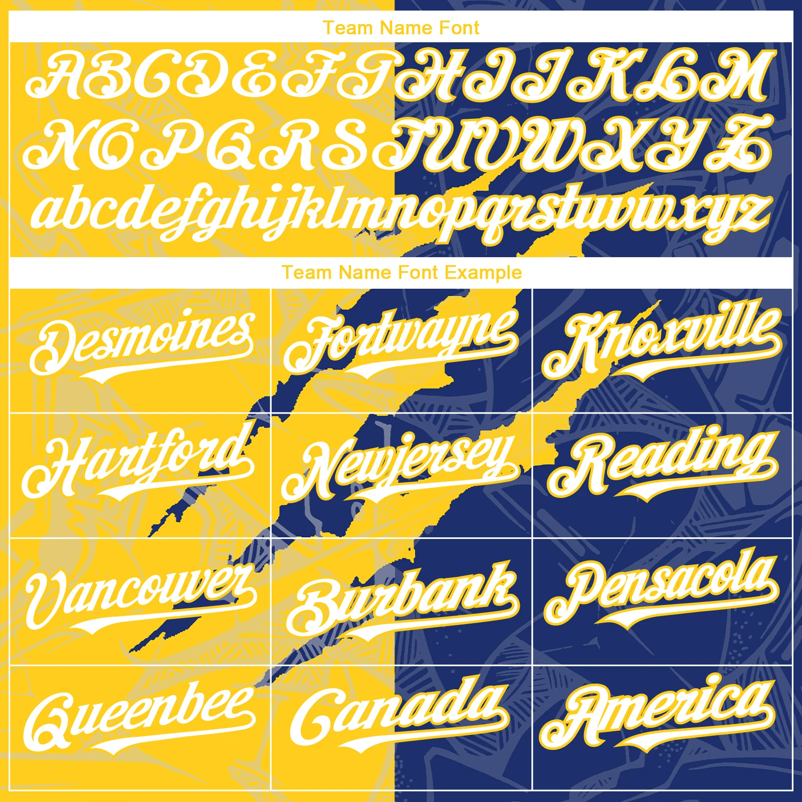 Custom Graffiti Pattern White Royal-Yellow 3D Scratch Authentic Baseball Jersey - Image 4