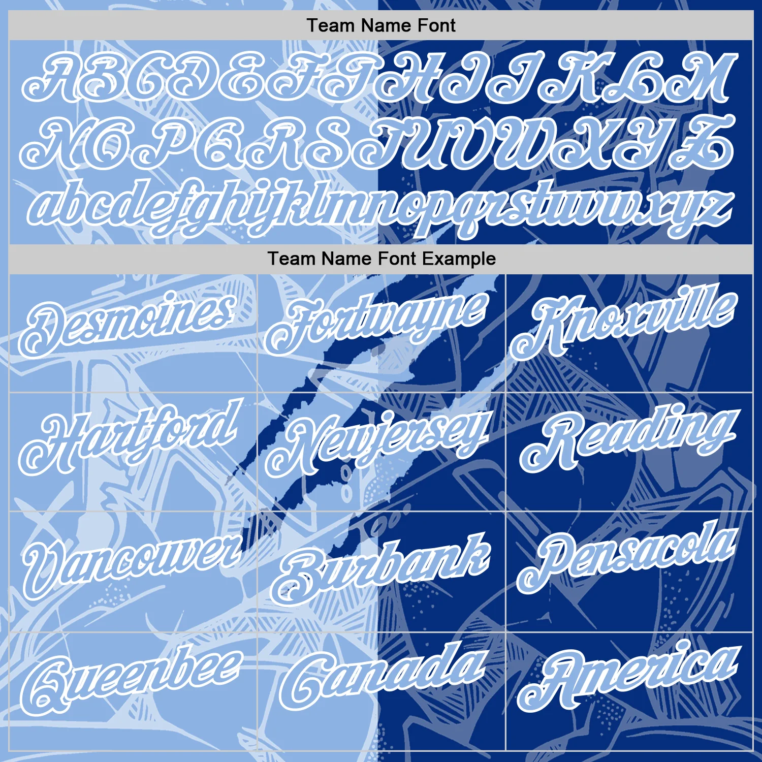 Custom Graffiti Pattern Light Blue Royal-White 3D Scratch Performance Polo Shirt - Image 4