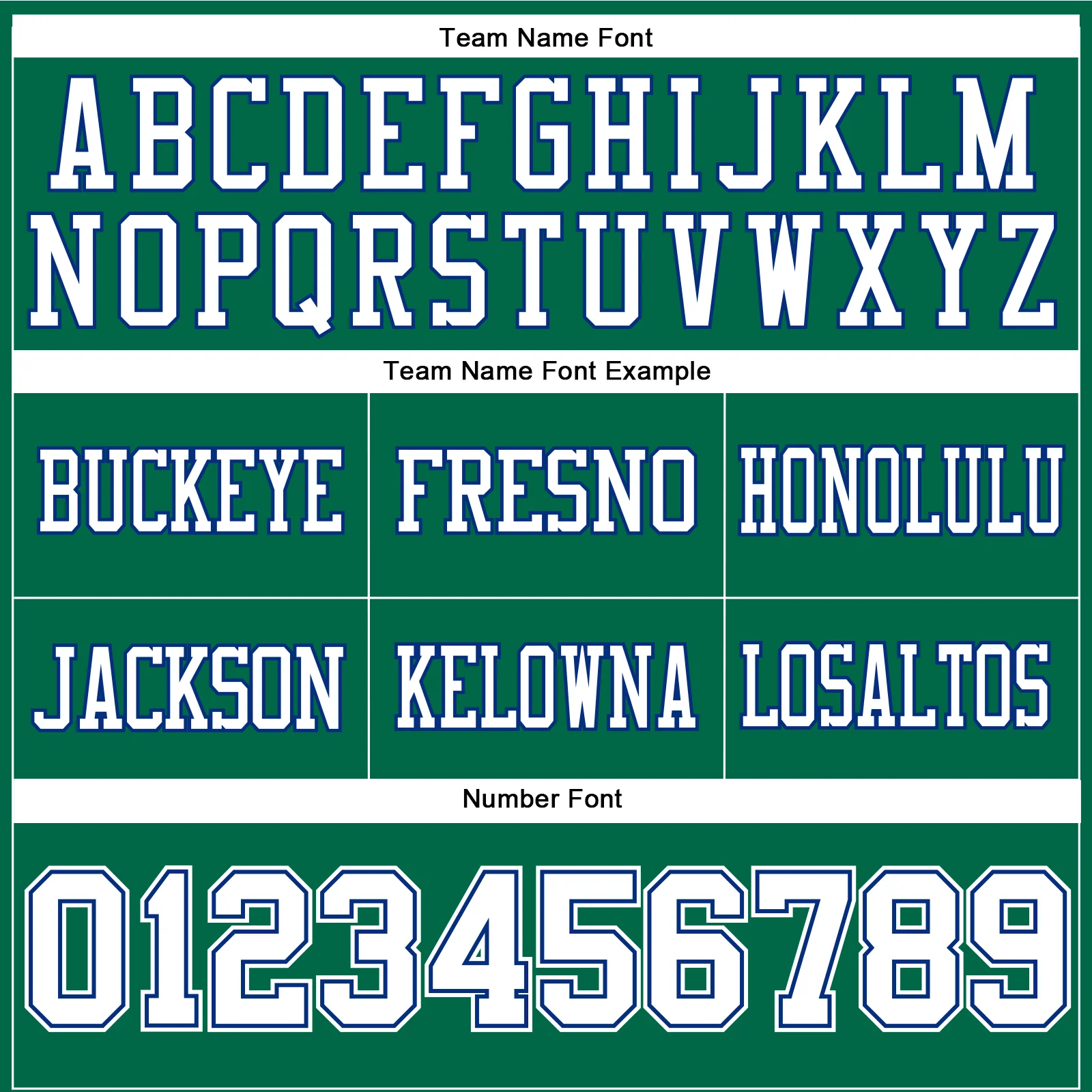 Custom Kelly Green White-Royal Authentic Football Jersey - Image 4