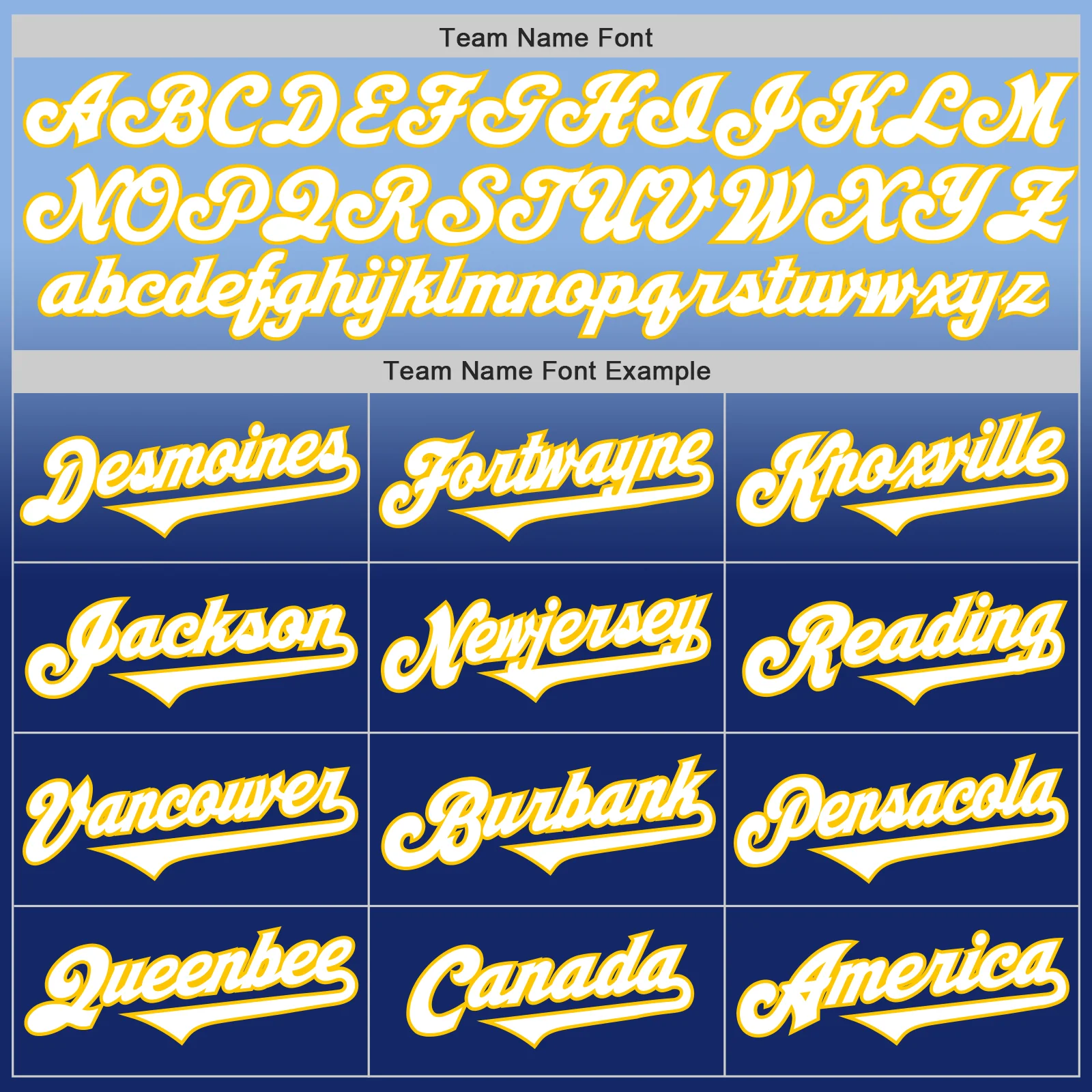Custom Light Blue White Royal-Yellow Authentic Fade Fashion Baseball Jersey - Image 4