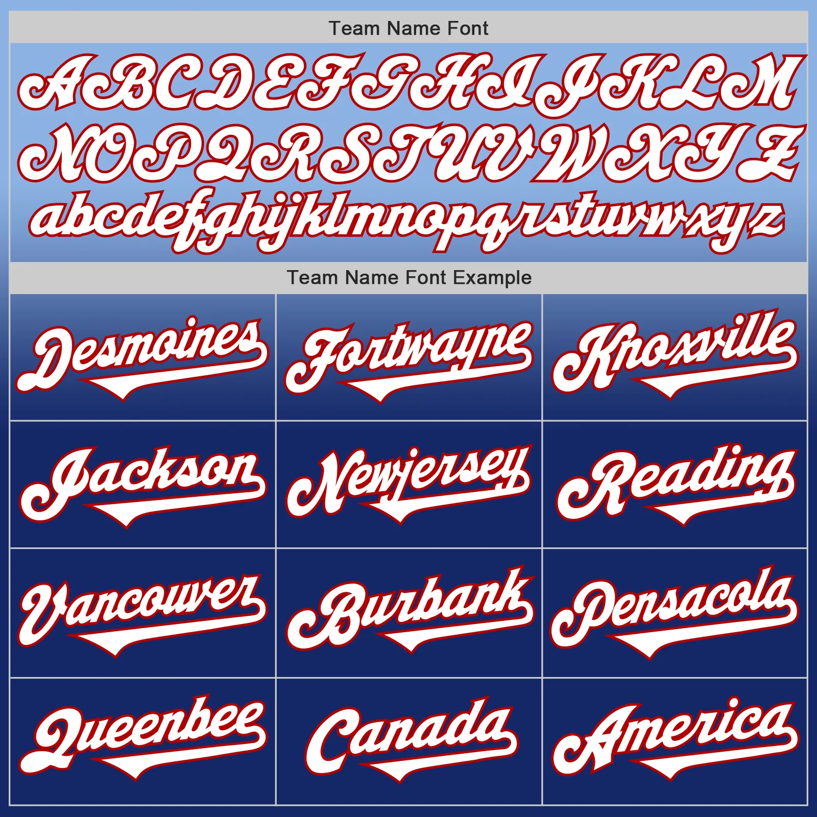 Custom Light Blue White Royal-Red Authentic Fade Fashion Baseball Jersey - Image 4