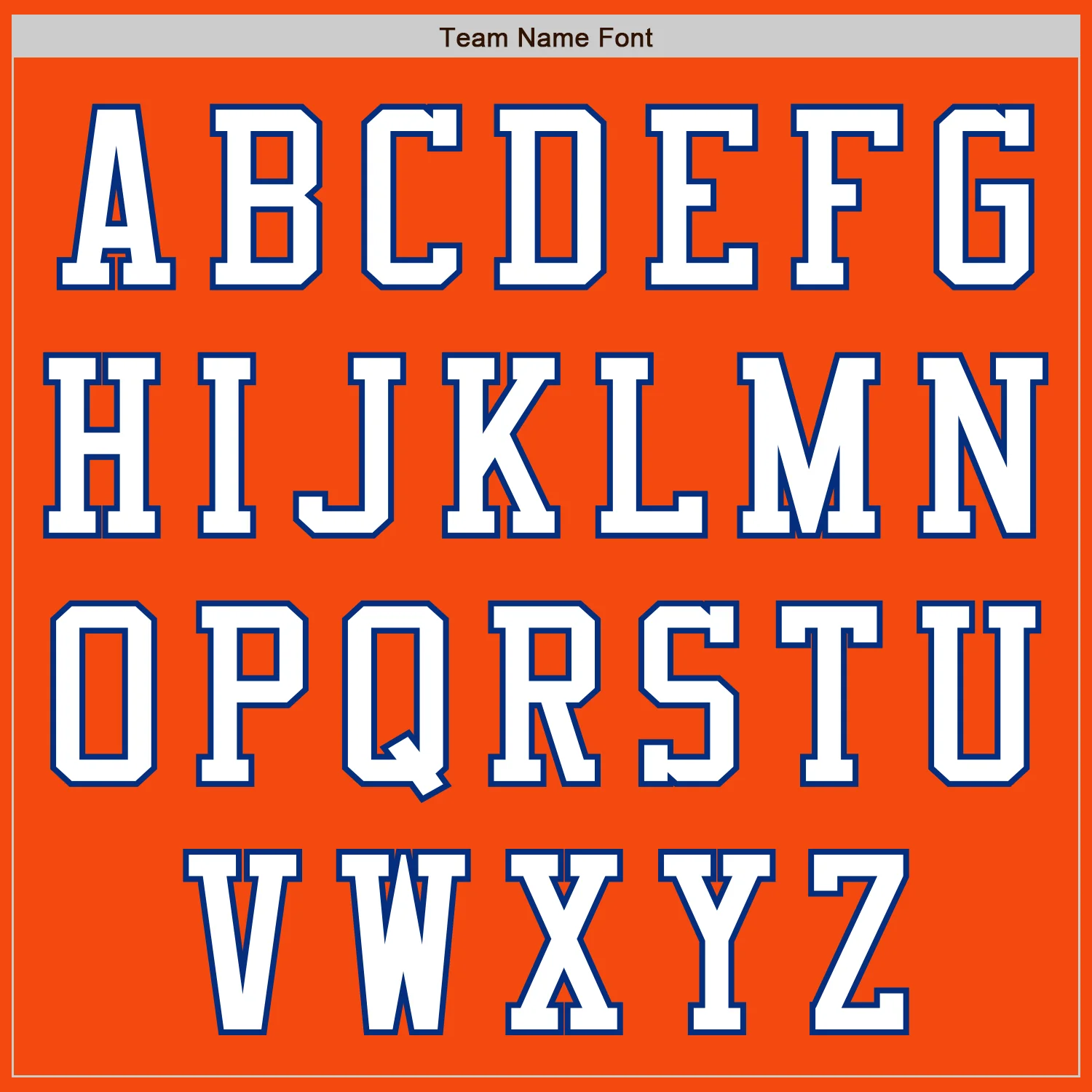 Custom Orange White-Royal Authentic Baseball Jersey - Image 7