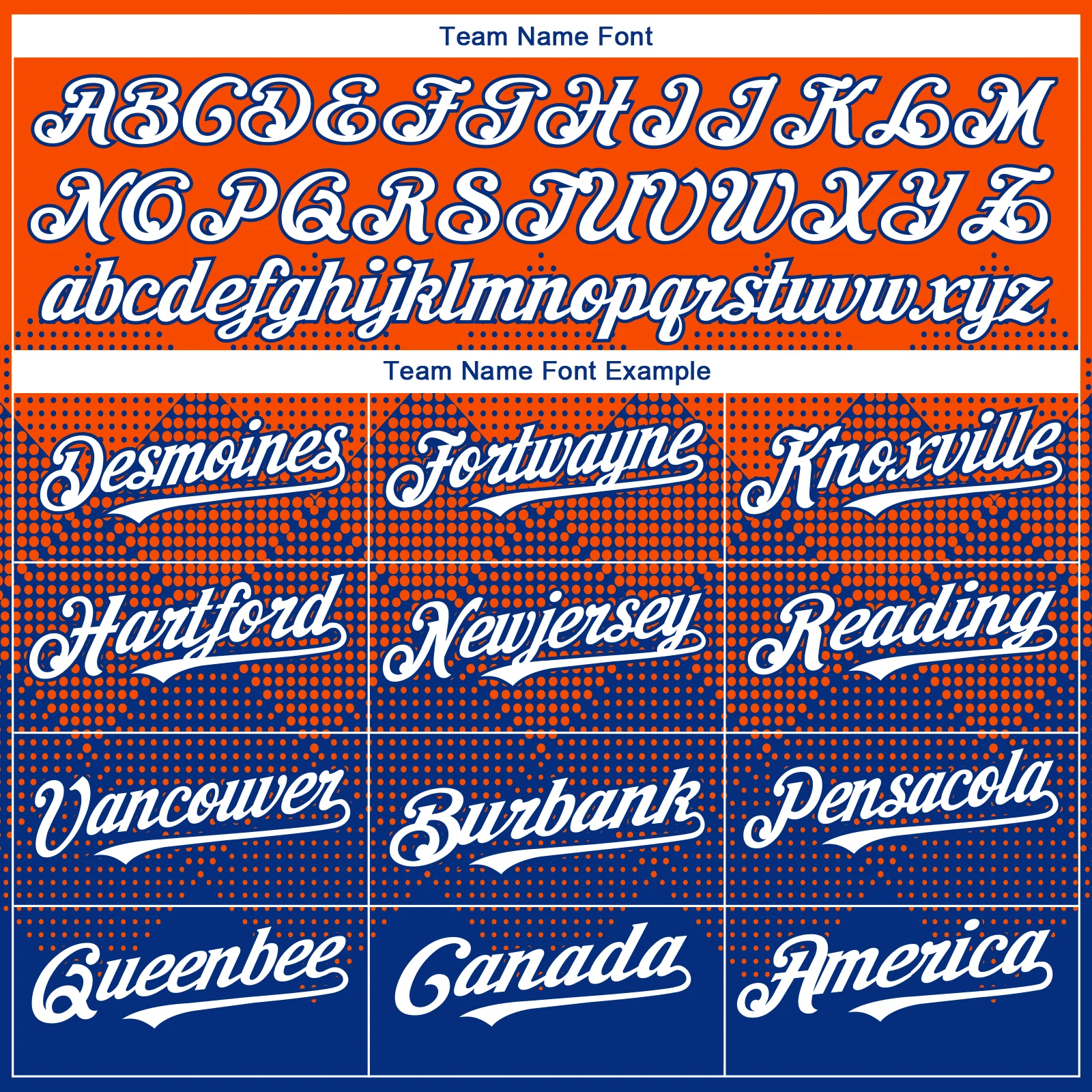Custom Orange White-Royal 3D Gradient Square Shape Authentic Baseball Jersey - Image 4
