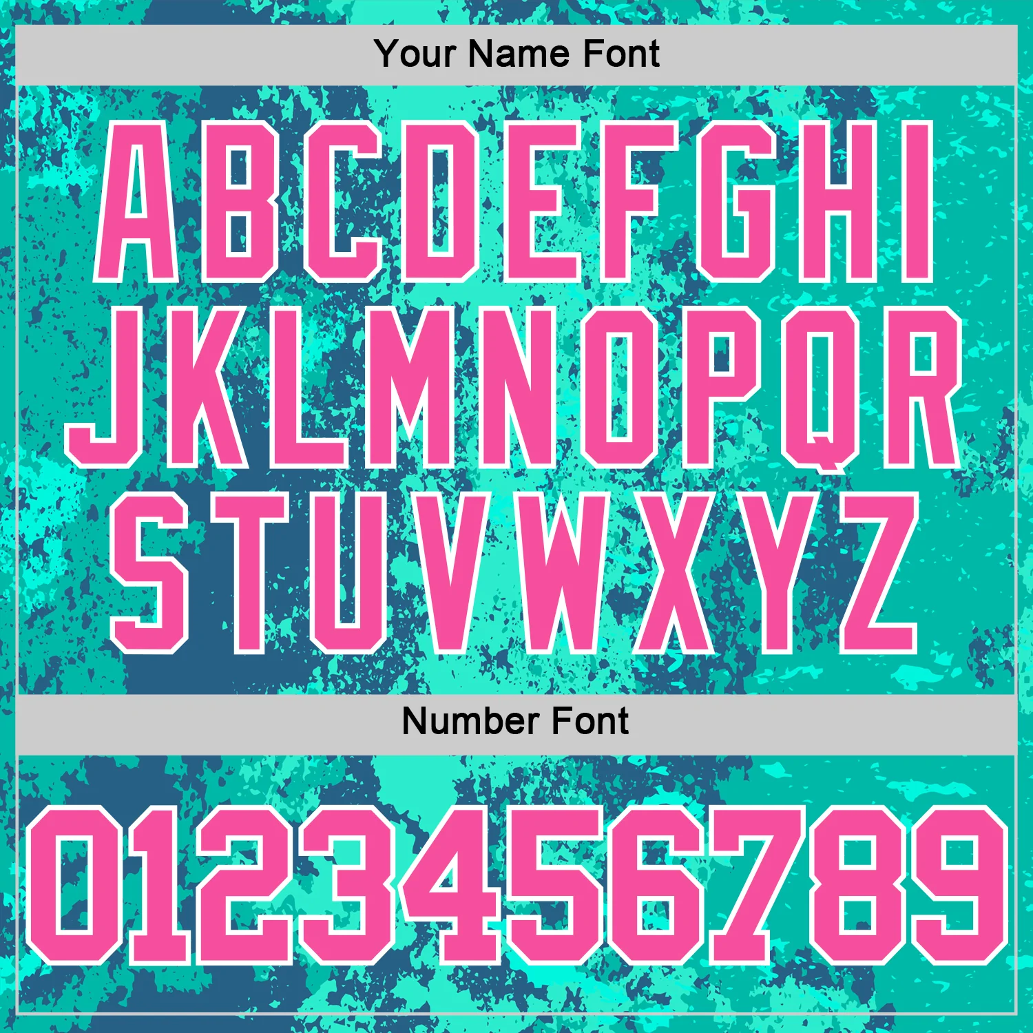 Custom Teal Pink Royal-White Splash Round Neck Sublimation Basketball Suit Jersey - Image 5