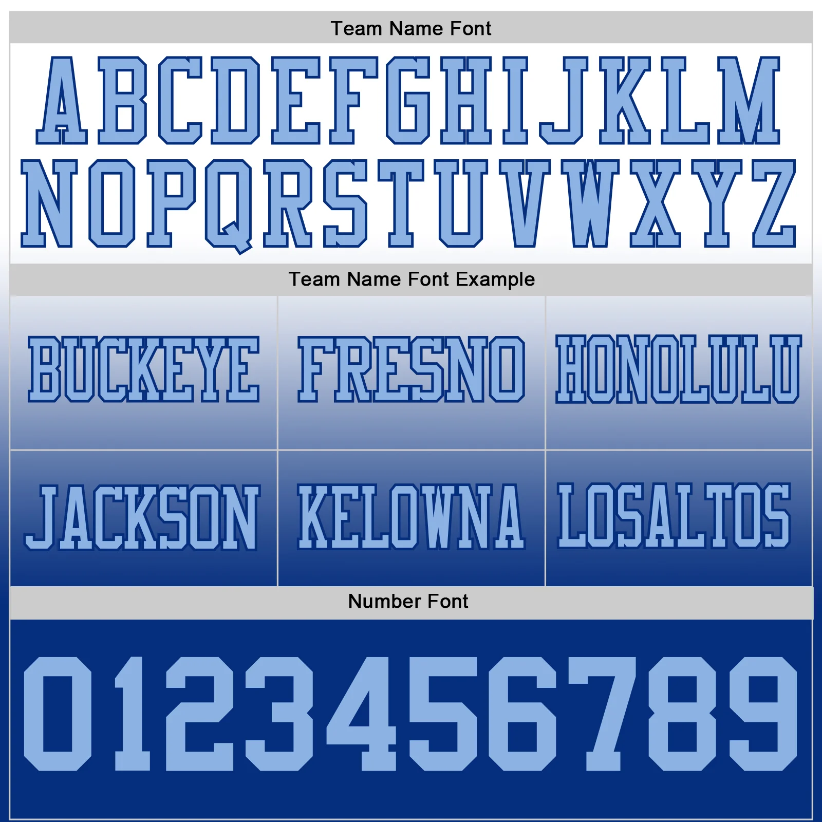 Custom White Light Blue-Royal Authentic Fade Fashion Football Jersey - Image 3