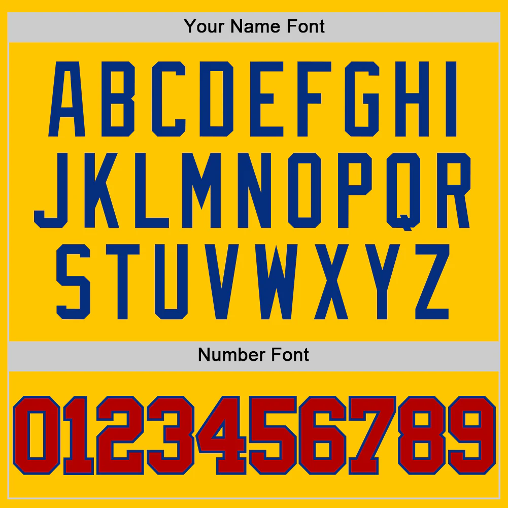 Custom Yellow Red-Royal Authentic Basketball Jersey - Image 4