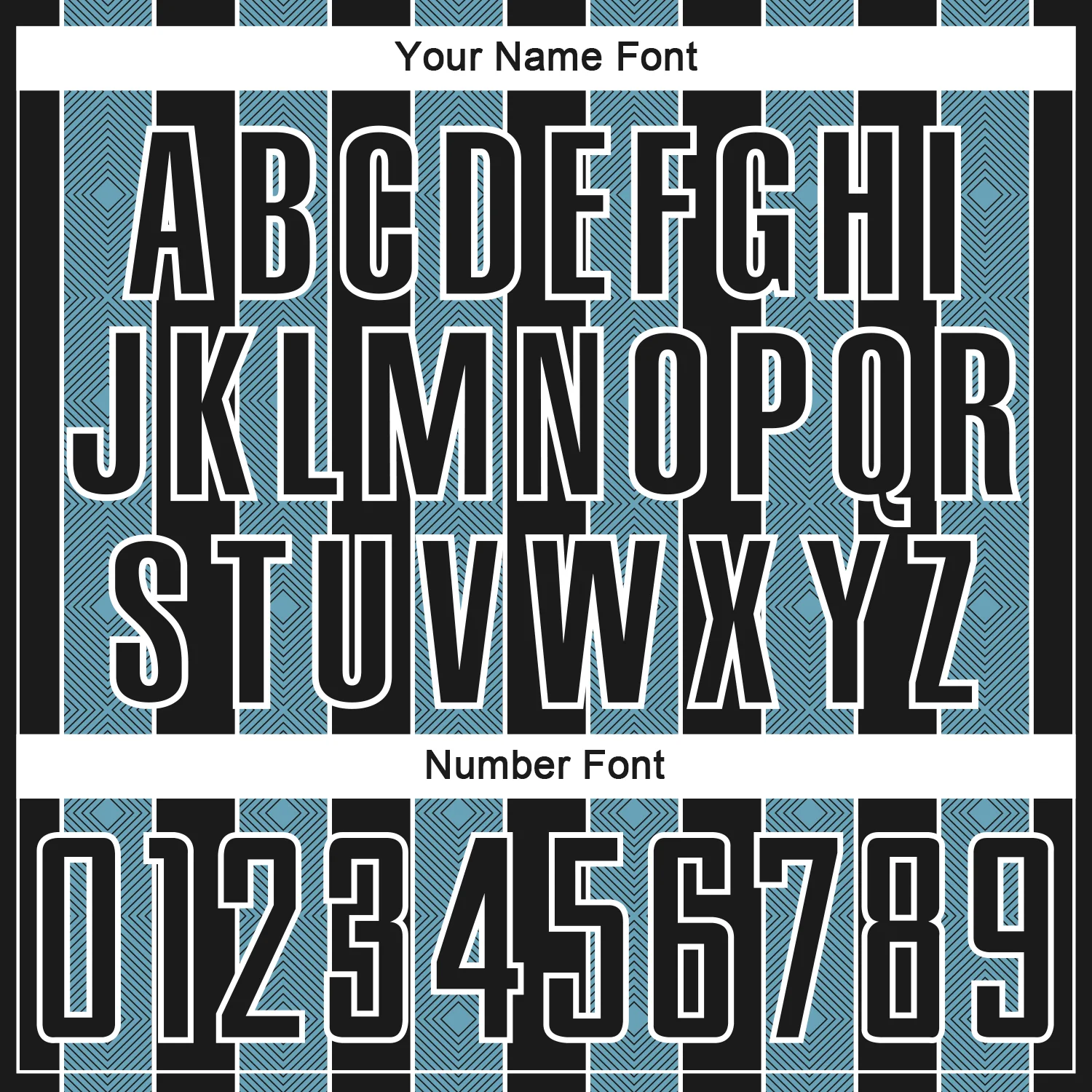 Custom Black Shadow Blue-White Pinstripe Line Sports Sublimation Soccer Uniform Jersey - Image 6