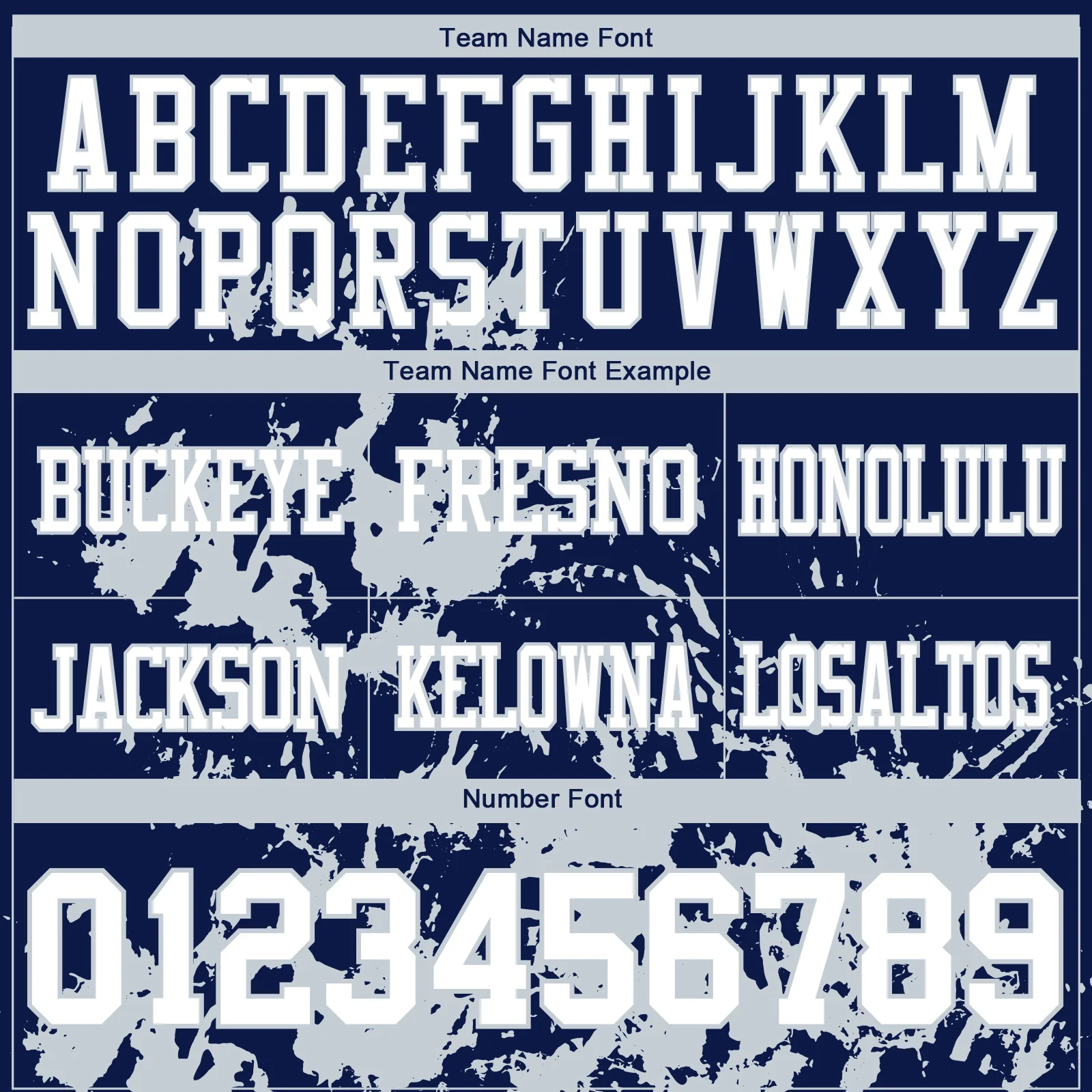 Custom Navy White-Silver 3D Pattern Splash Authentic Football Jersey - Image 3