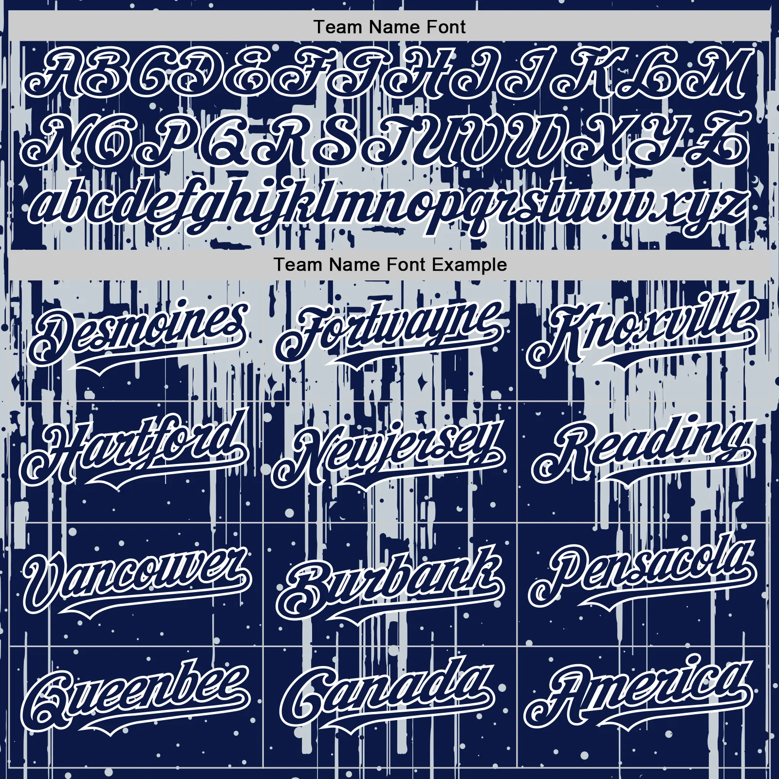 Custom Navy Silver-White Dripping Splatter Bomber Full-Snap Varsity Letterman Hoodie Jacket - Image 5
