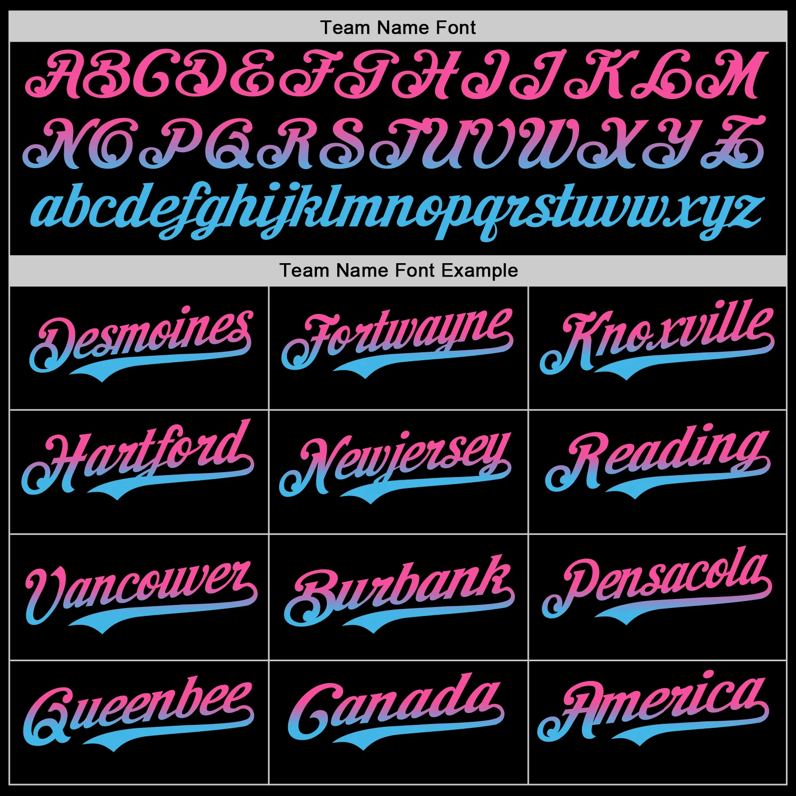 Custom Black Pink-Sky Blue Authentic Fade Fashion Baseball Jersey - Image 4