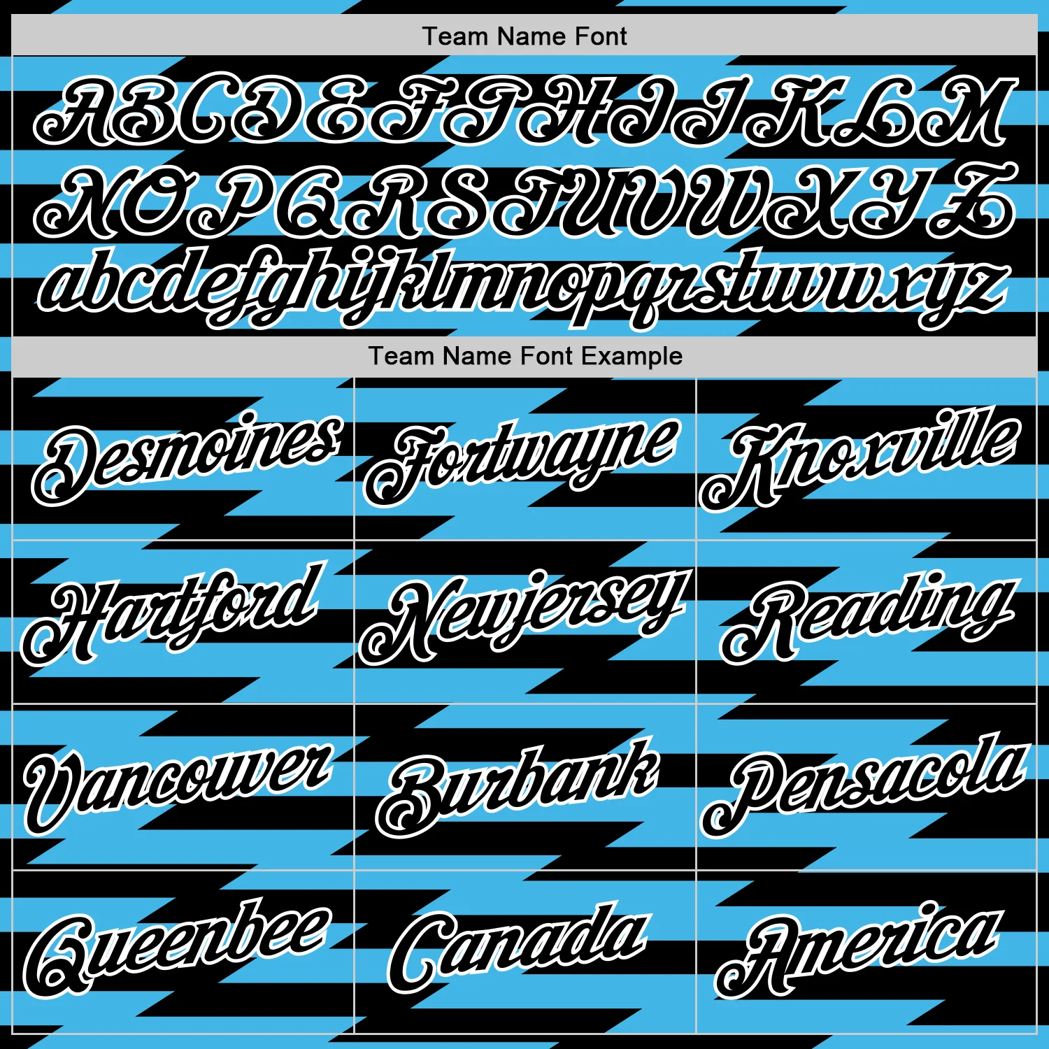 Custom Black Sky Blue-White 3D Esports Performance T-Shirt - Image 3