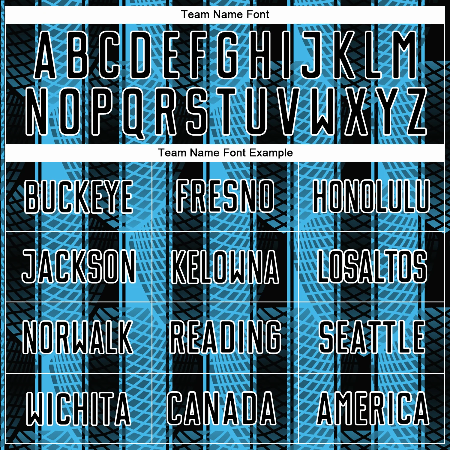 Custom Black Sky Blue-White Abstract Network Sublimation Soccer Uniform Jersey - Image 5