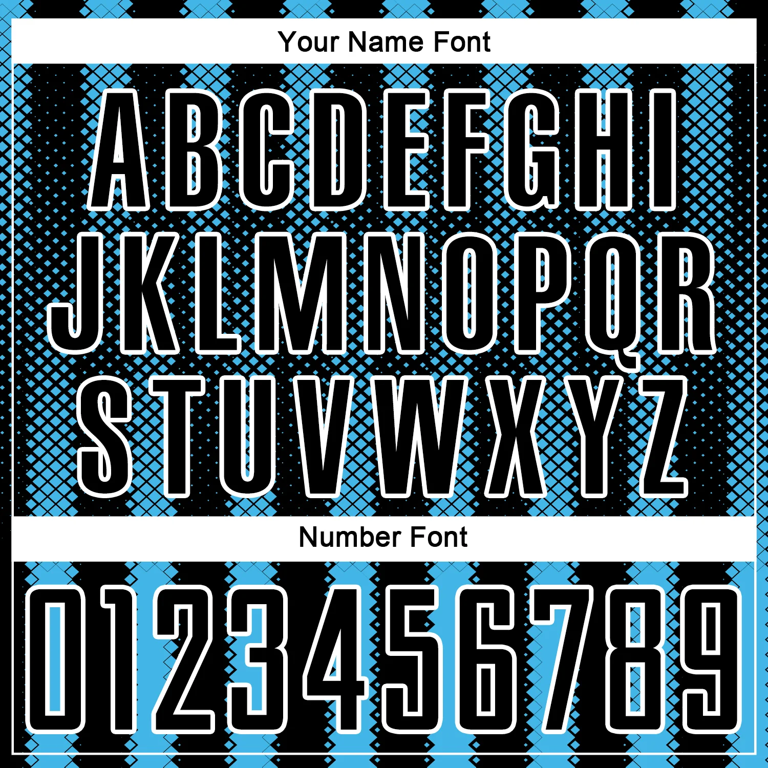 Custom Black Sky Blue-White Geometric Shape Sublimation Soccer Uniform Jersey - Image 6