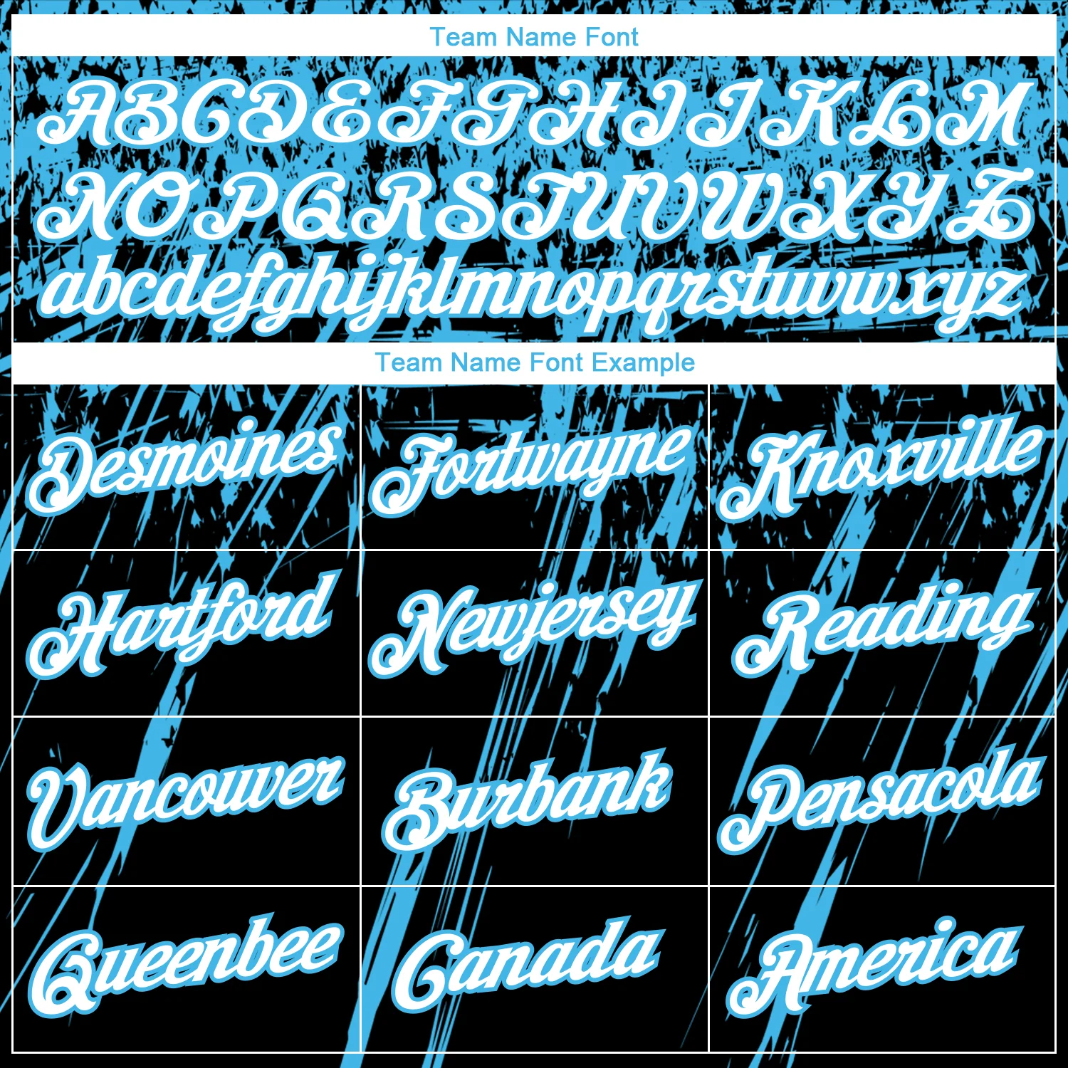 Custom Stitched Black White-Sky Blue 3D Pattern Design Splash Grunge Art Sports Pullover Sweatshirt Hoodie - Image 3