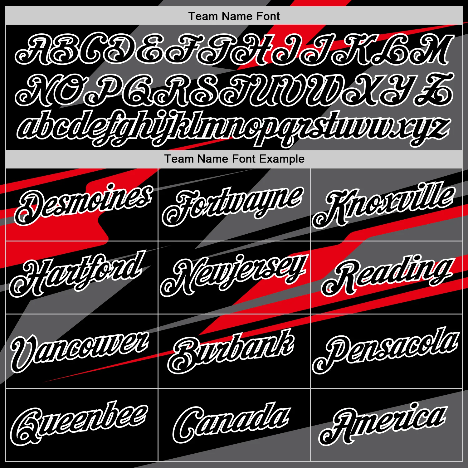 Custom Black Steel Gray-Fire Red 3D Esports Performance T-Shirt - Image 3