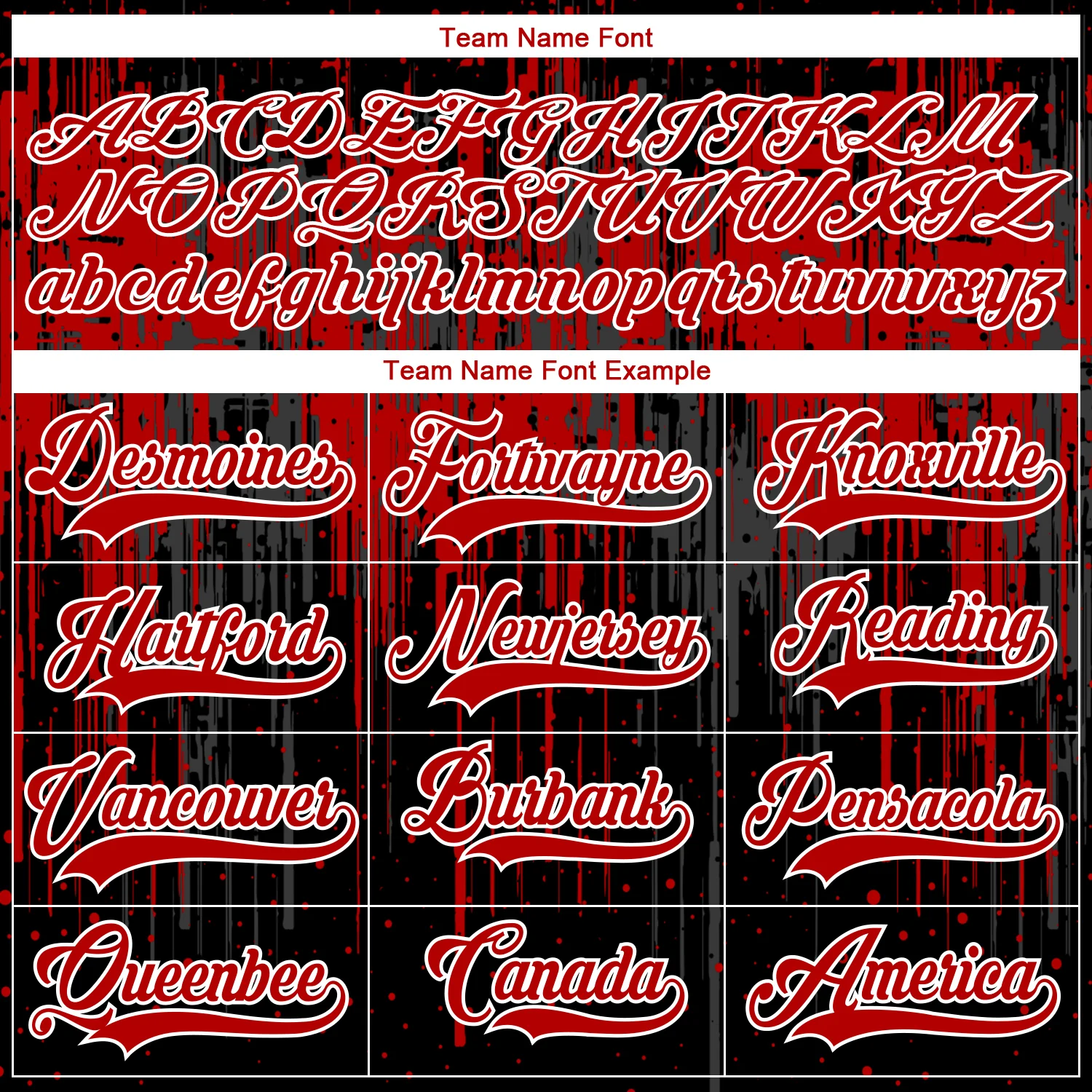 Custom Black Red Steel Gray-White Dripping Splatter Pattern Hockey Lace Neck Jersey - Image 6